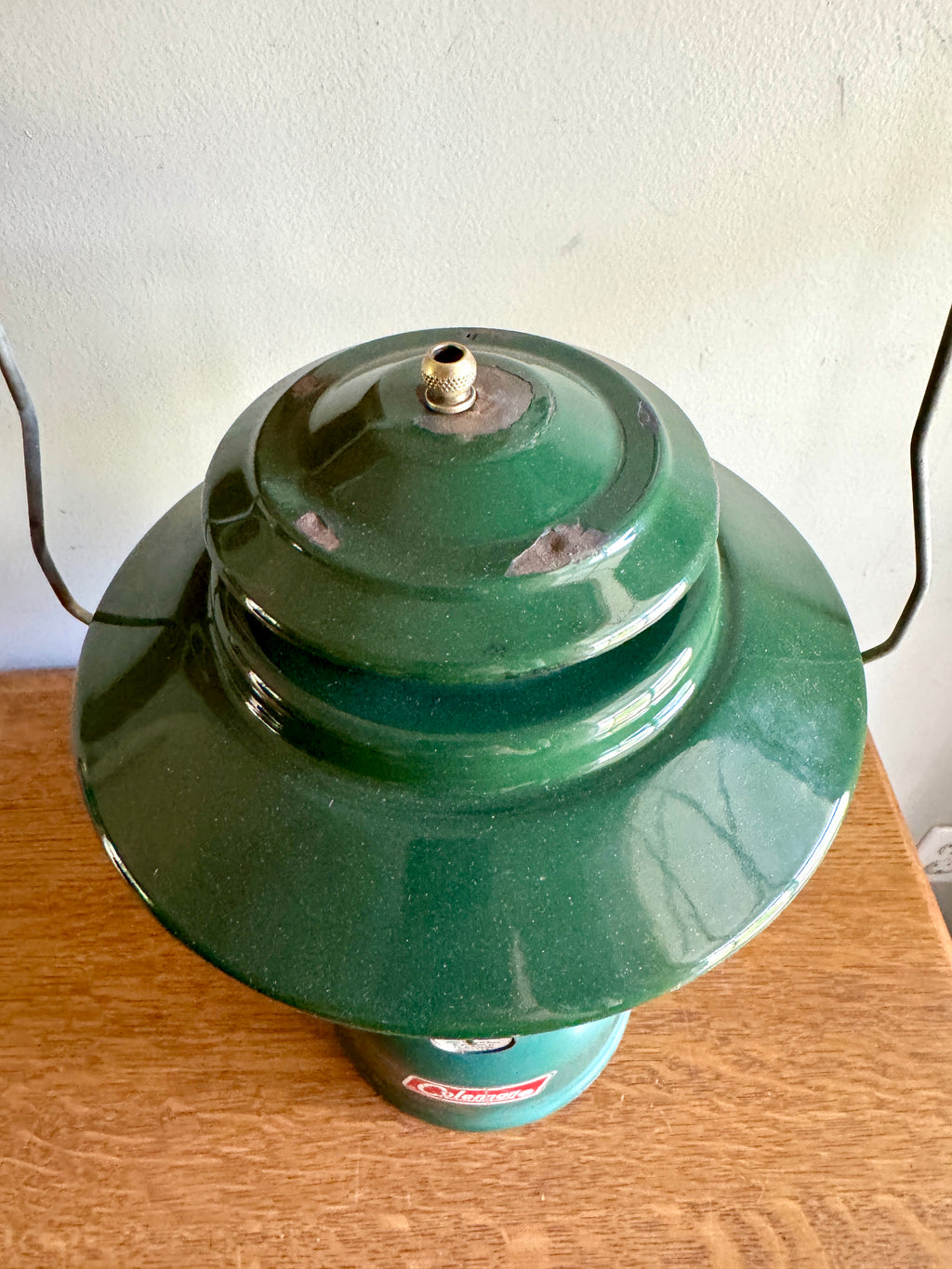 Vtg Coleman Model 228F Lantern| Coleman 1970 Big Hat Lantern | Model 228F Dual Mantle Coleman Lantern