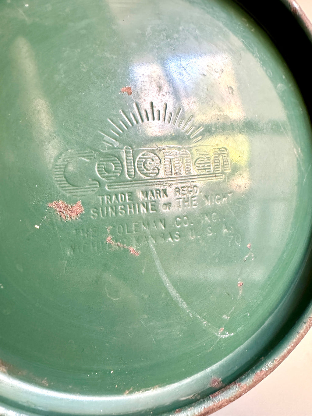 Vtg Coleman Model 228F Lantern| Coleman 1970 Big Hat Lantern | Model 228F Dual Mantle Coleman Lantern