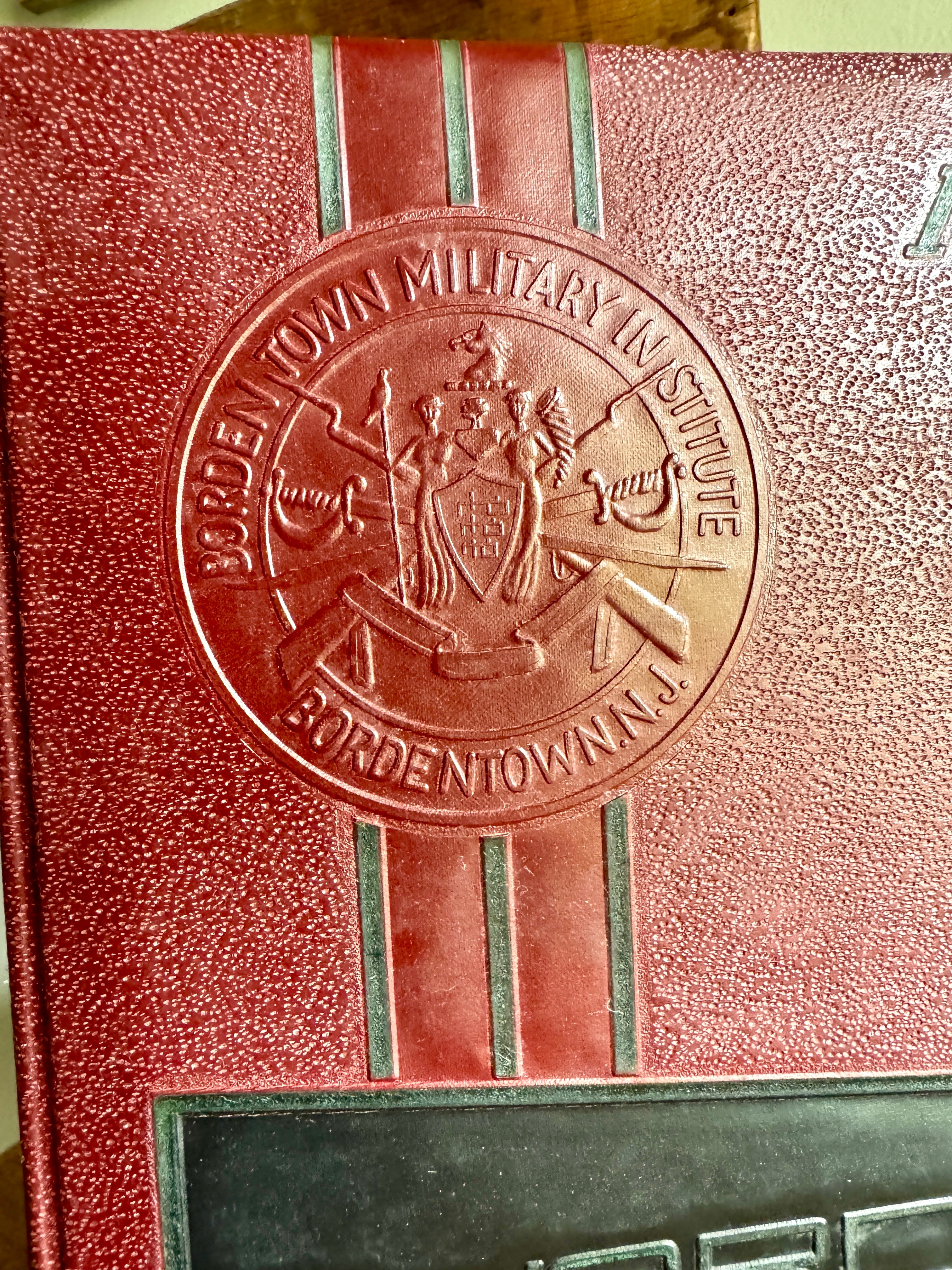 1963 "Sword and Sabre" yearbook from the Bordentown Military Institute ~ BMI 1963 Yearbook