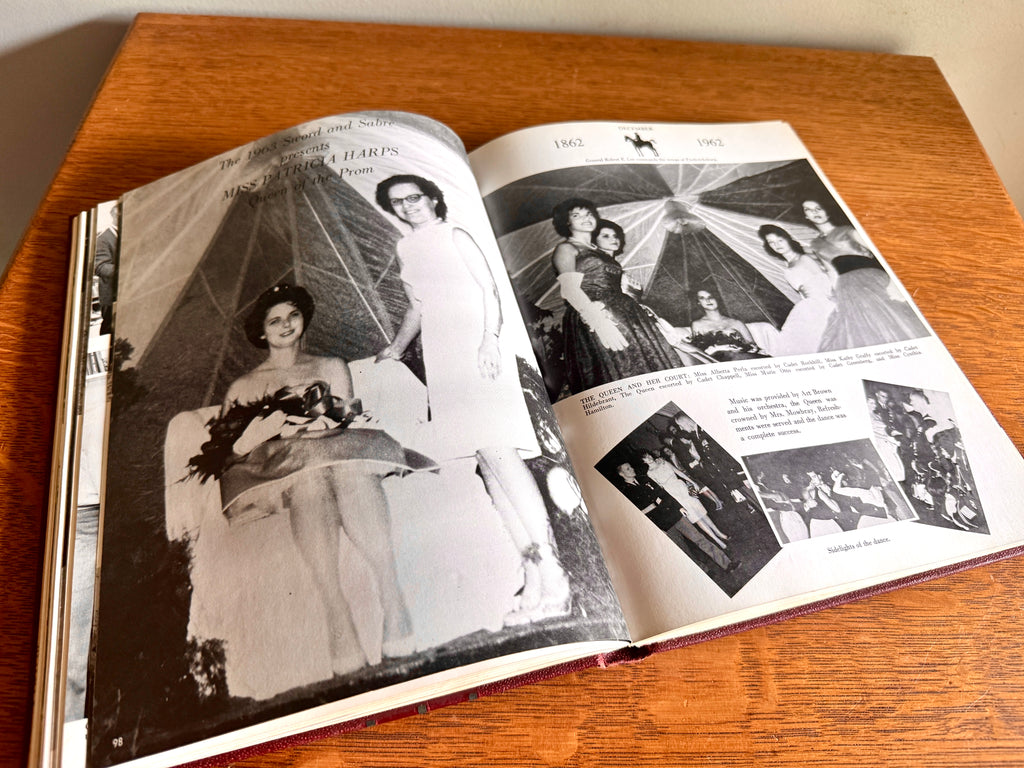 1963 "Sword and Sabre" yearbook from the Bordentown Military Institute ~ BMI 1963 Yearbook