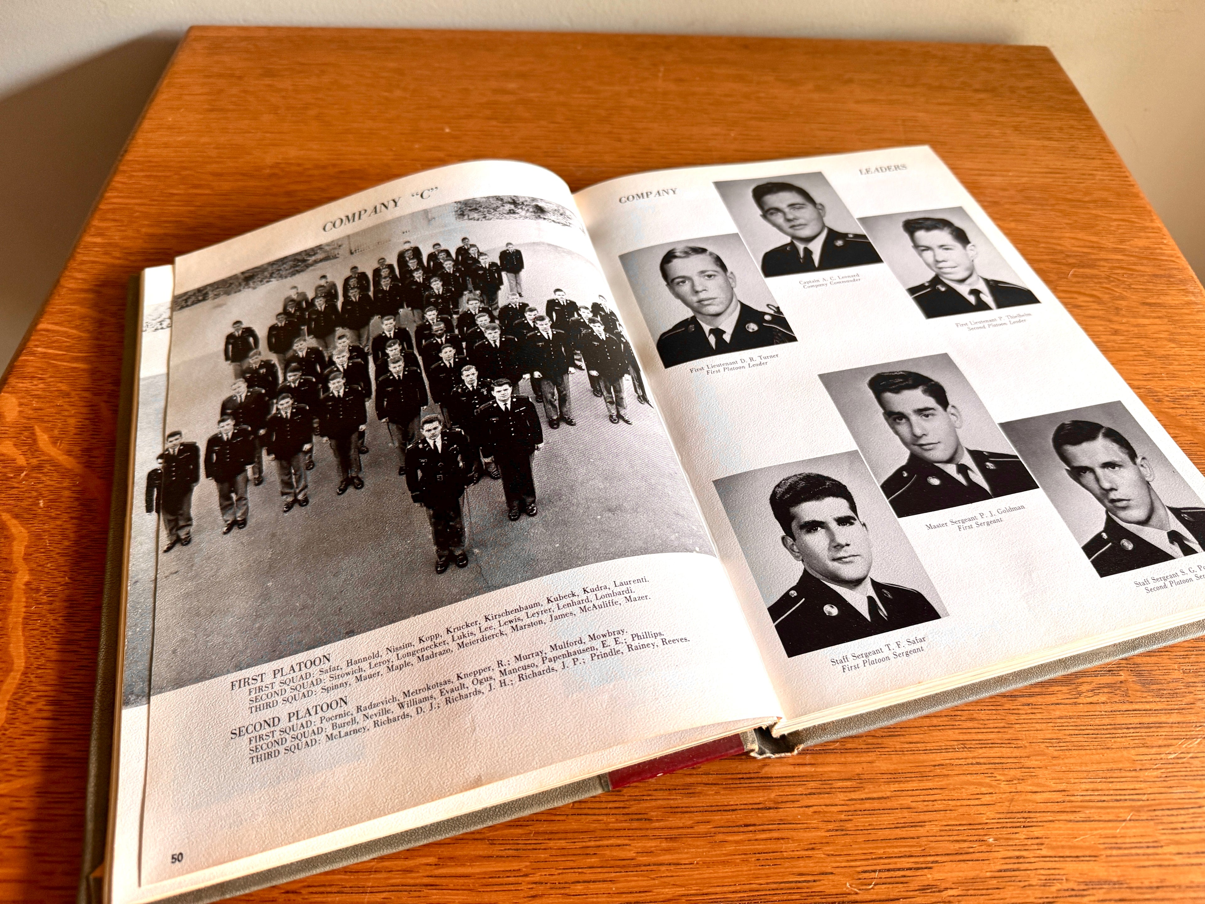 1964 "Sword and Sabre" yearbook from the Bordentown Military Institute ~ BMI 1964 Yearbook