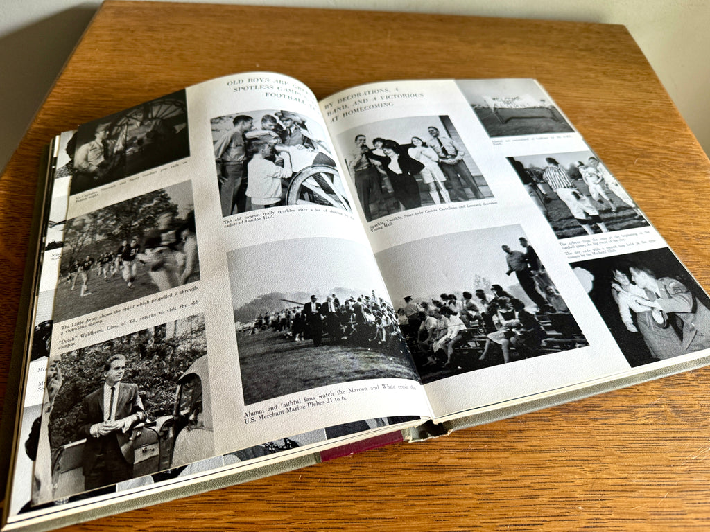 1964 "Sword and Sabre" yearbook from the Bordentown Military Institute ~ BMI 1964 Yearbook