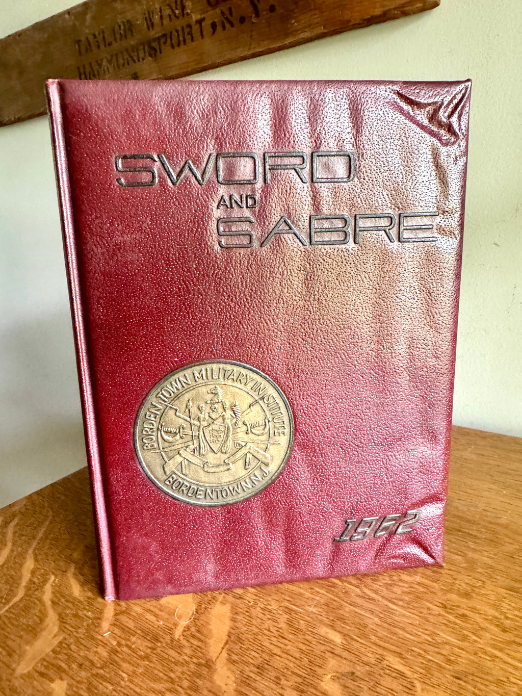 1962 "Sword and Sabre" yearbook from the Bordentown Military Institute ~ BMI 1962 Yearbook