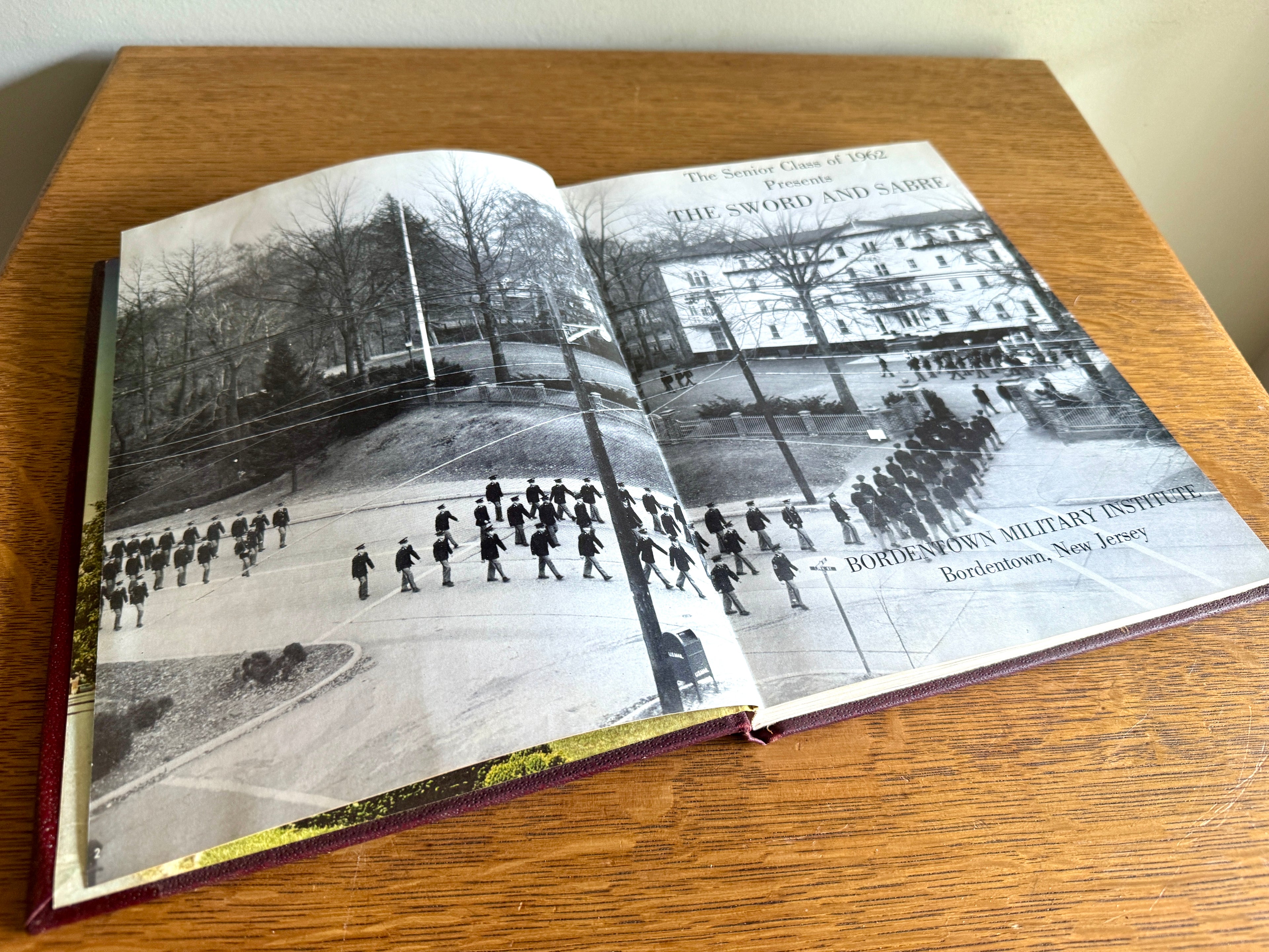 1962 "Sword and Sabre" yearbook from the Bordentown Military Institute ~ BMI 1962 Yearbook