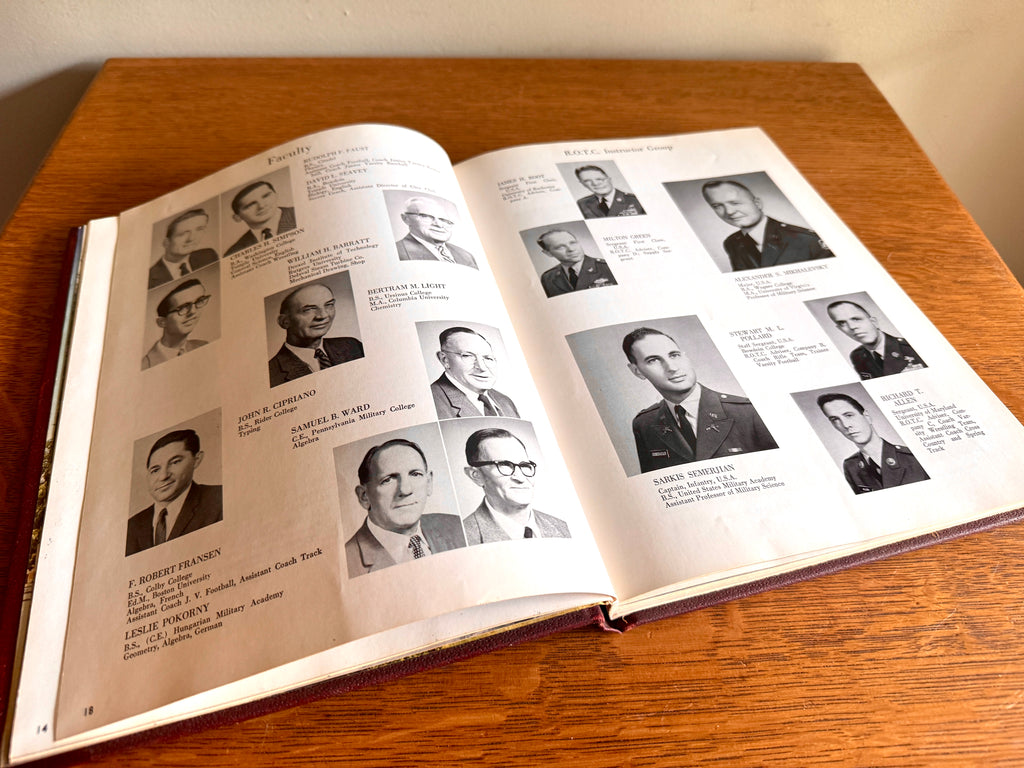 1962 "Sword and Sabre" yearbook from the Bordentown Military Institute ~ BMI 1962 Yearbook