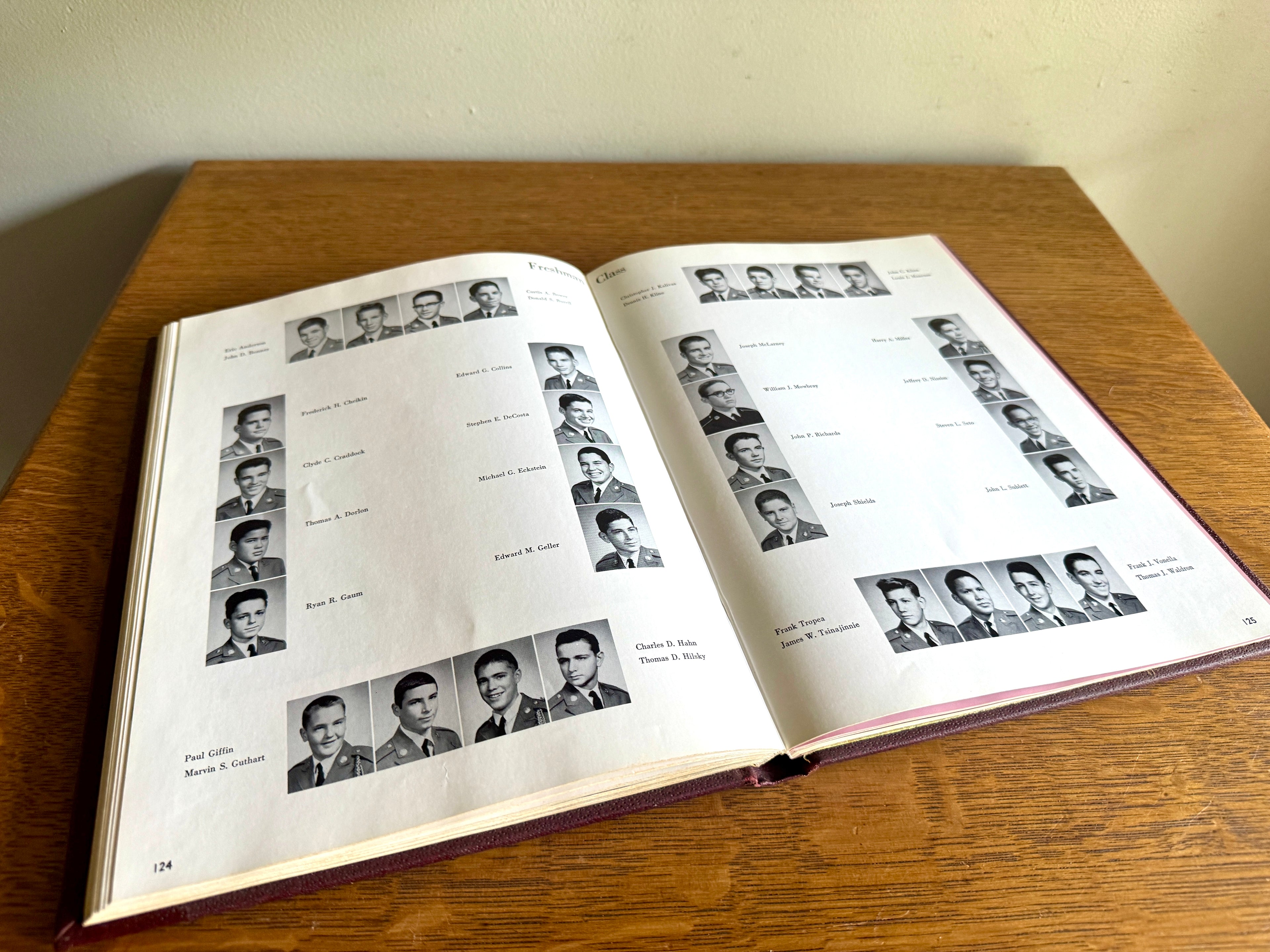 1962 "Sword and Sabre" yearbook from the Bordentown Military Institute ~ BMI 1962 Yearbook