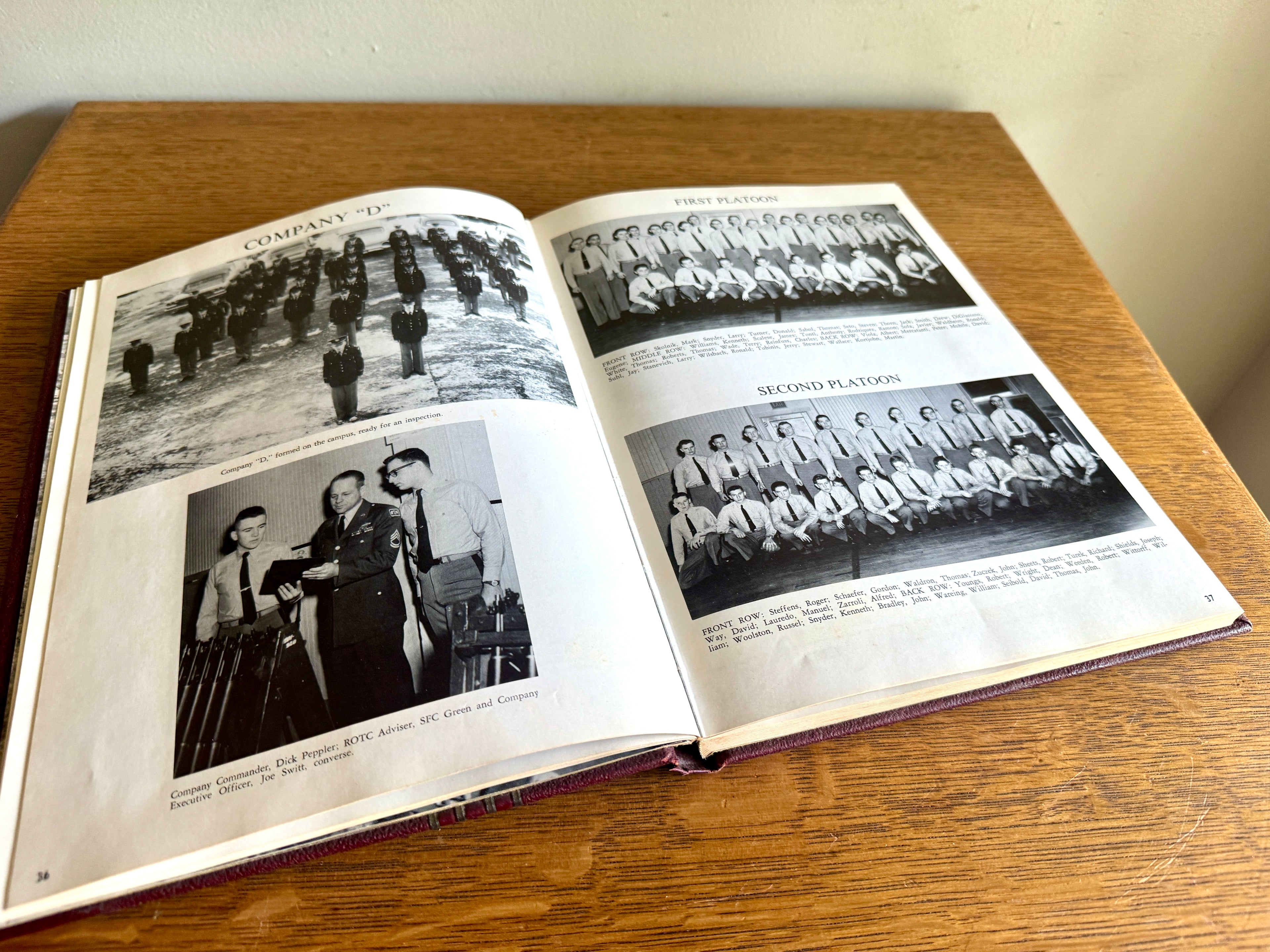 1961 "Sword and Sabre" yearbook from the Bordentown Military Institute ~ BMI 1961 Yearbook