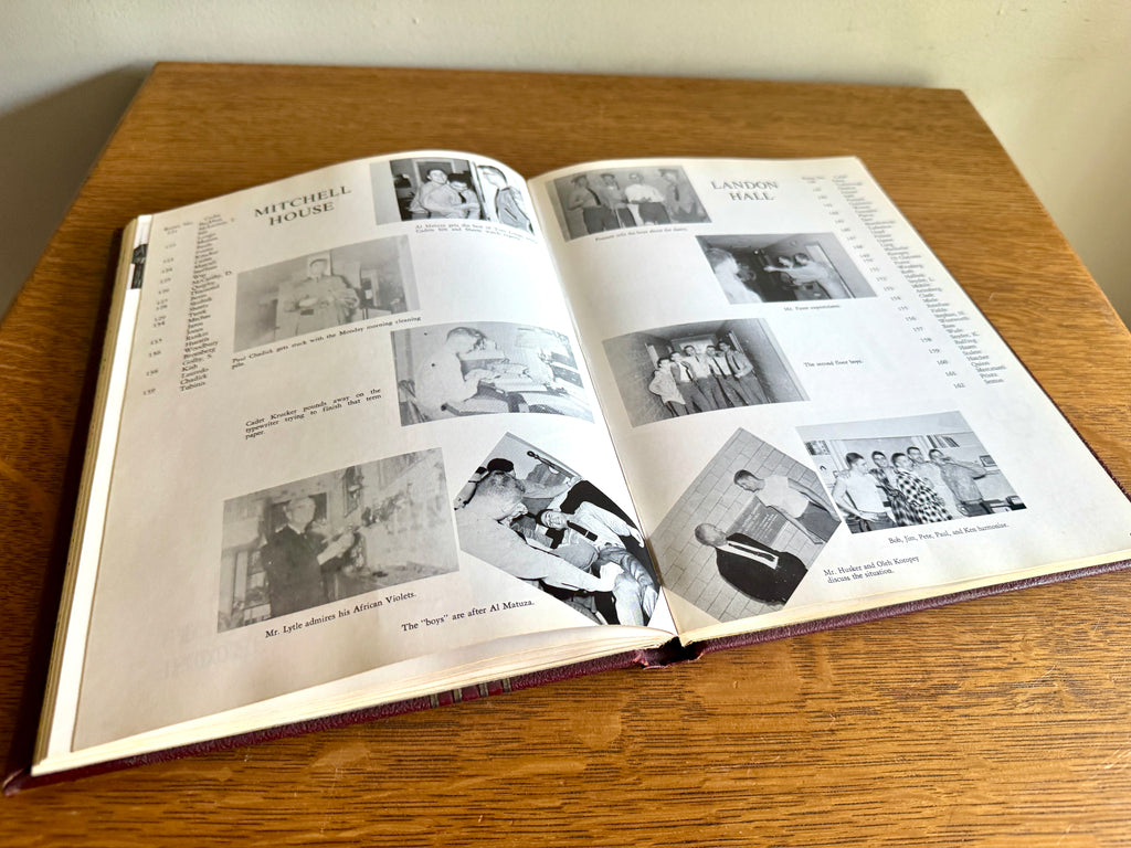 1961 "Sword and Sabre" yearbook from the Bordentown Military Institute ~ BMI 1961 Yearbook