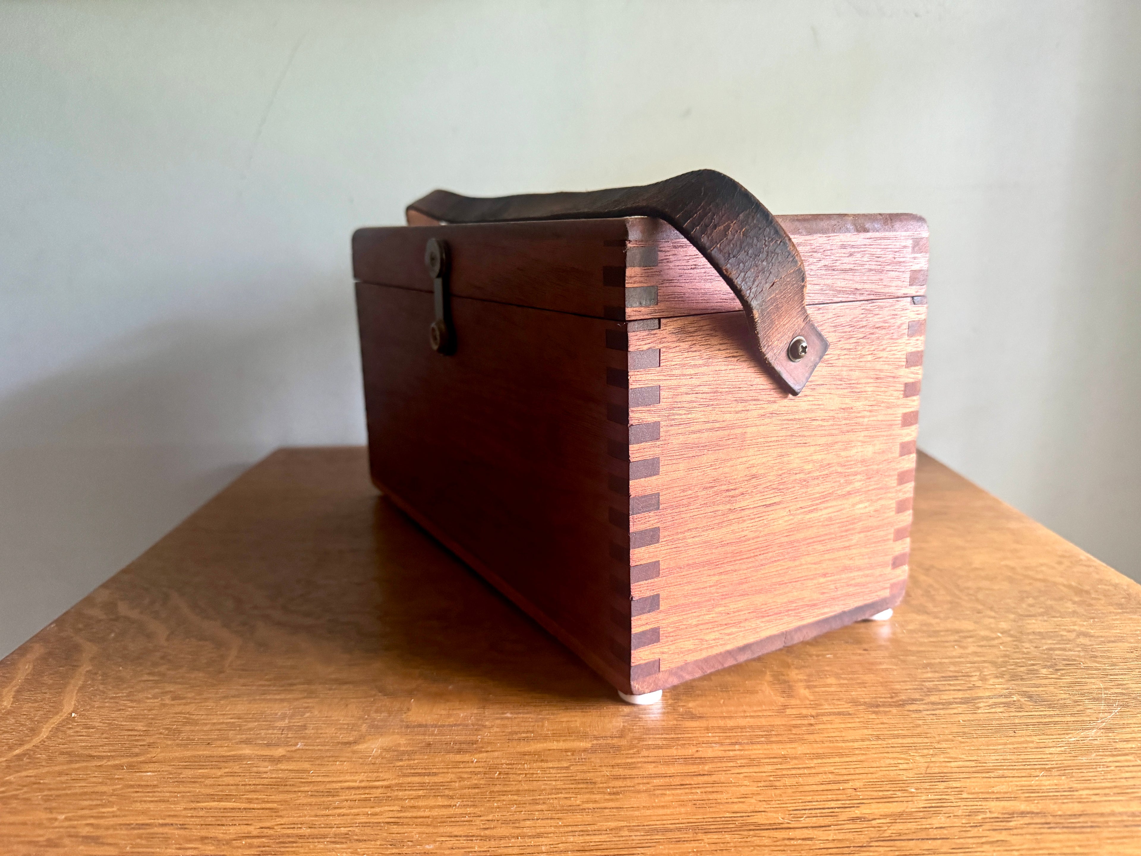 Vtg Craftsman Farm Transit With Original Wood Case ~ Craftman 1S-42355 Transit
