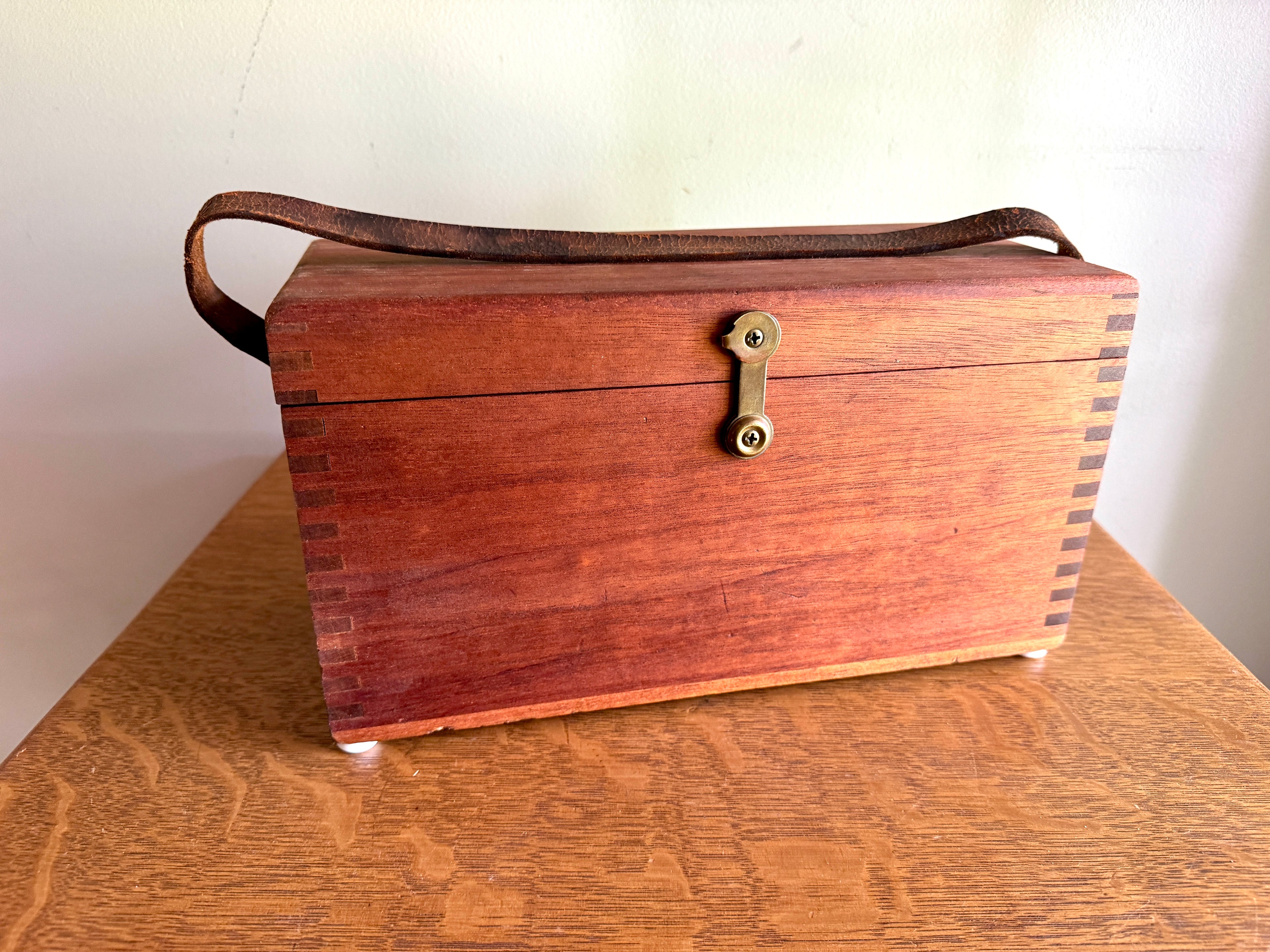 Vtg Craftsman Farm Transit With Original Wood Case ~ Craftman 1S-42355 Transit