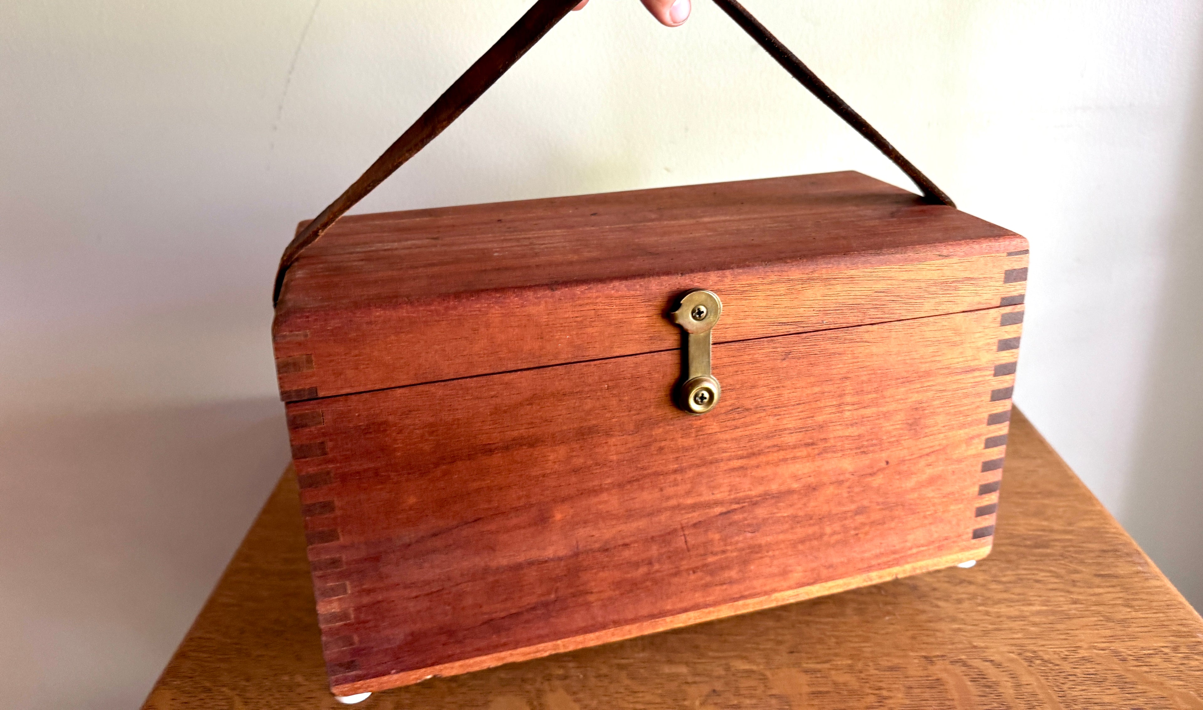 Vtg Craftsman Farm Transit With Original Wood Case ~ Craftman 1S-42355 Transit