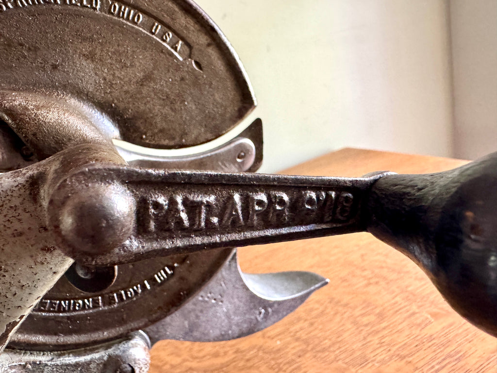 Eagle Industries Antique Hand-operated Meat Slicer ~ Antique Manual Meat Slicer
