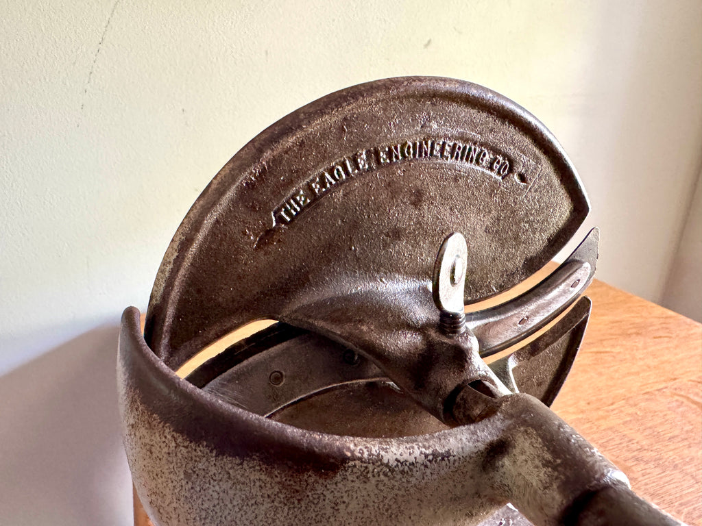 Eagle Industries Antique Hand-operated Meat Slicer ~ Antique Manual Meat Slicer