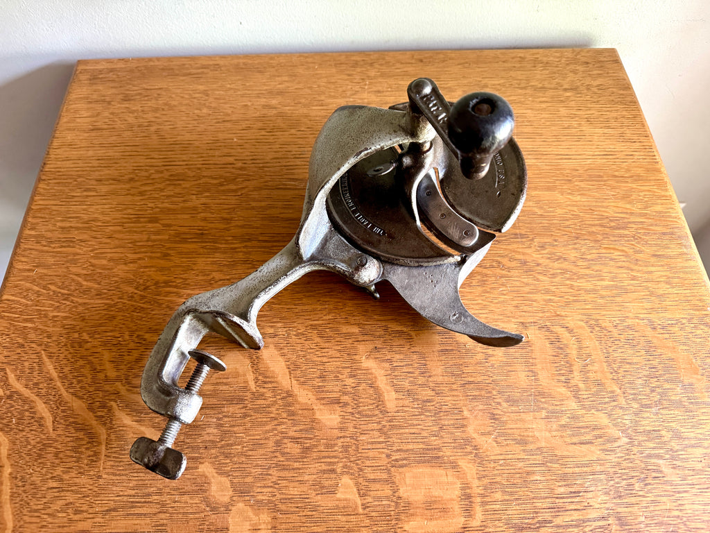 Eagle Industries Antique Hand-operated Meat Slicer ~ Antique Manual Meat Slicer