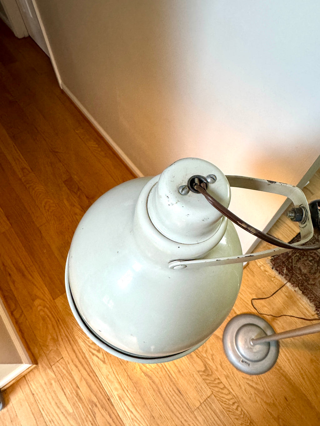 Vtg Industrial Adjustable Floor Lamp ~ Bretford Metal Shade Floor Lamp ~ Specialty Inc. Floor Lamp