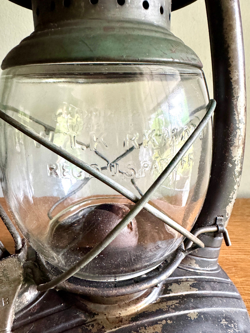 Embury No.2 Air Pilot Lantern ~ Embury MFG. Co. Kerosine Barn Lantern
