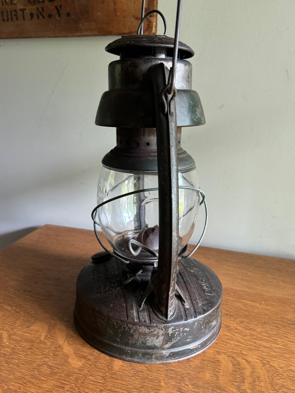 Embury No.2 Air Pilot Lantern ~ Embury MFG. Co. Kerosine Barn Lantern