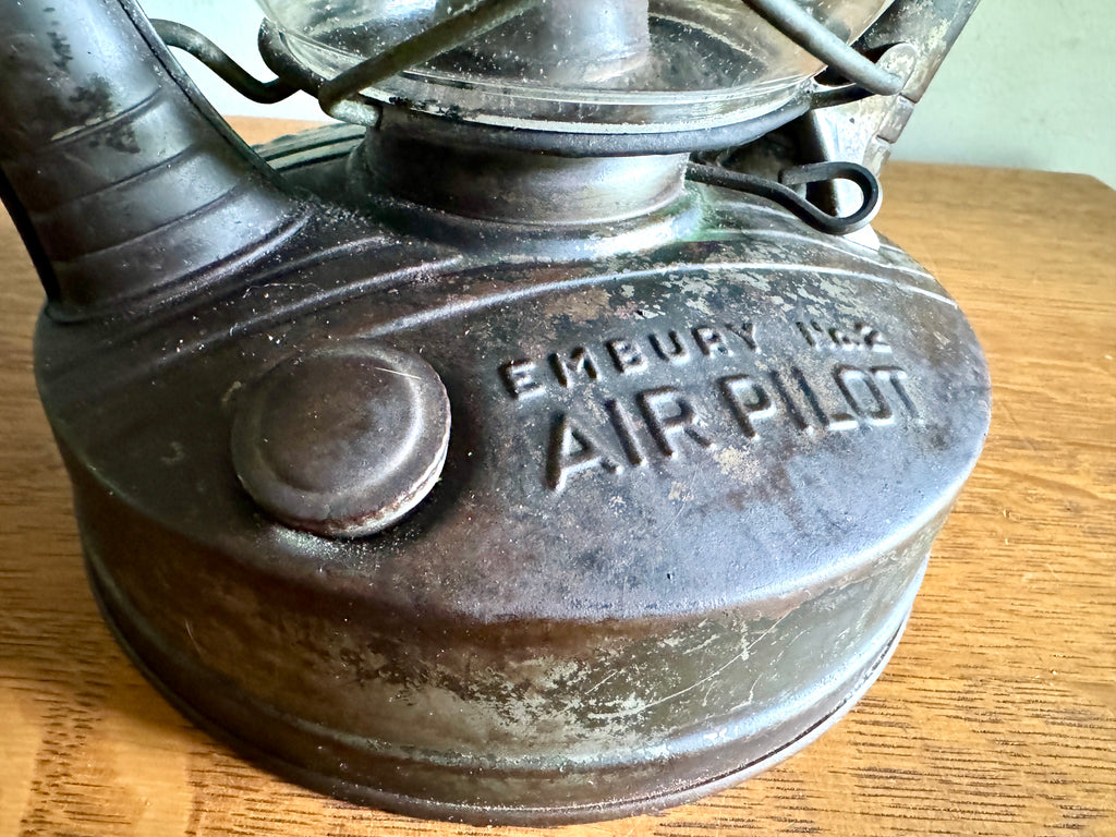 Embury No.2 Air Pilot Lantern ~ Embury MFG. Co. Kerosine Barn Lantern