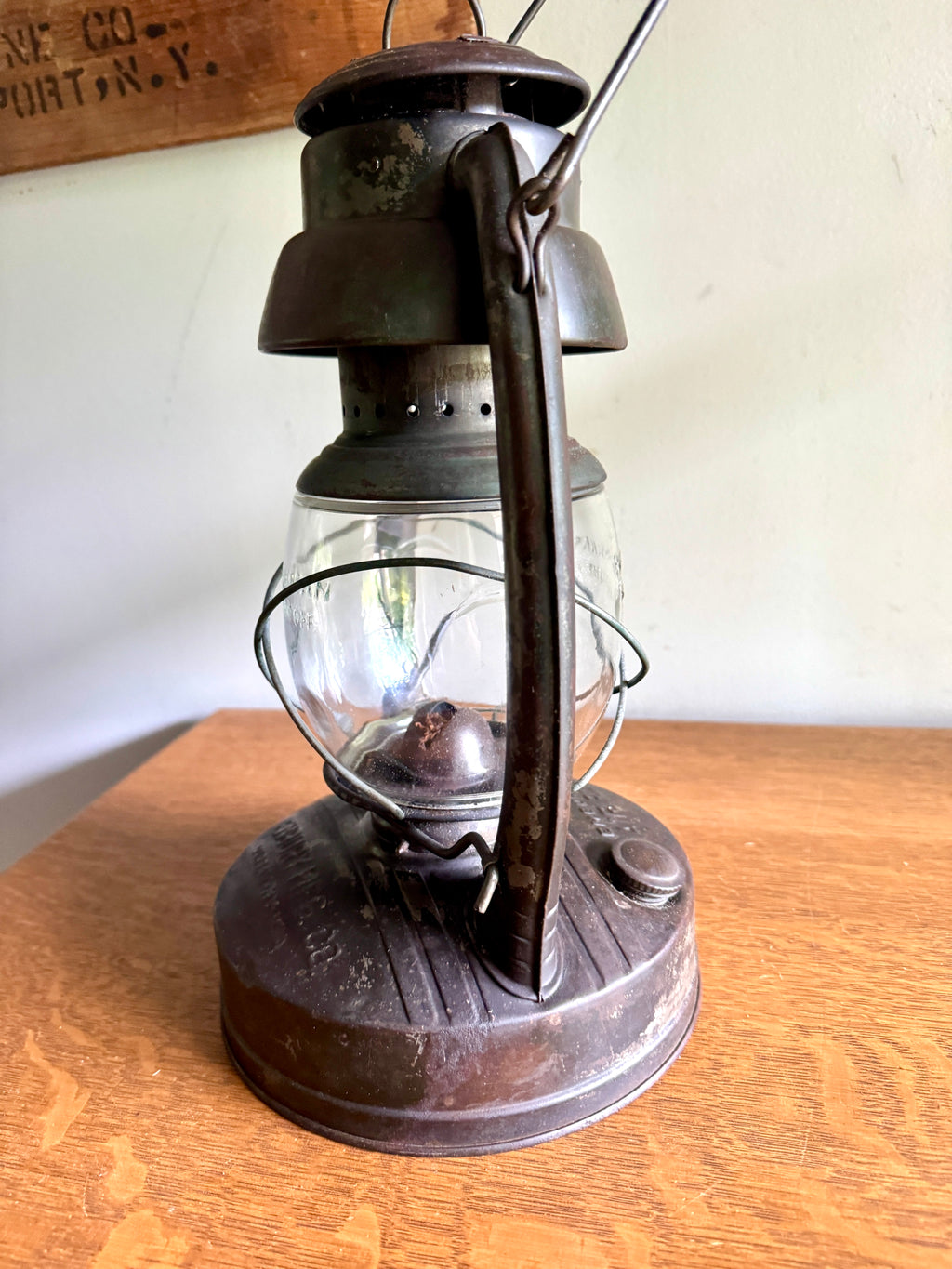 Embury No.2 Air Pilot Lantern ~ Embury MFG. Co. Kerosine Barn Lantern