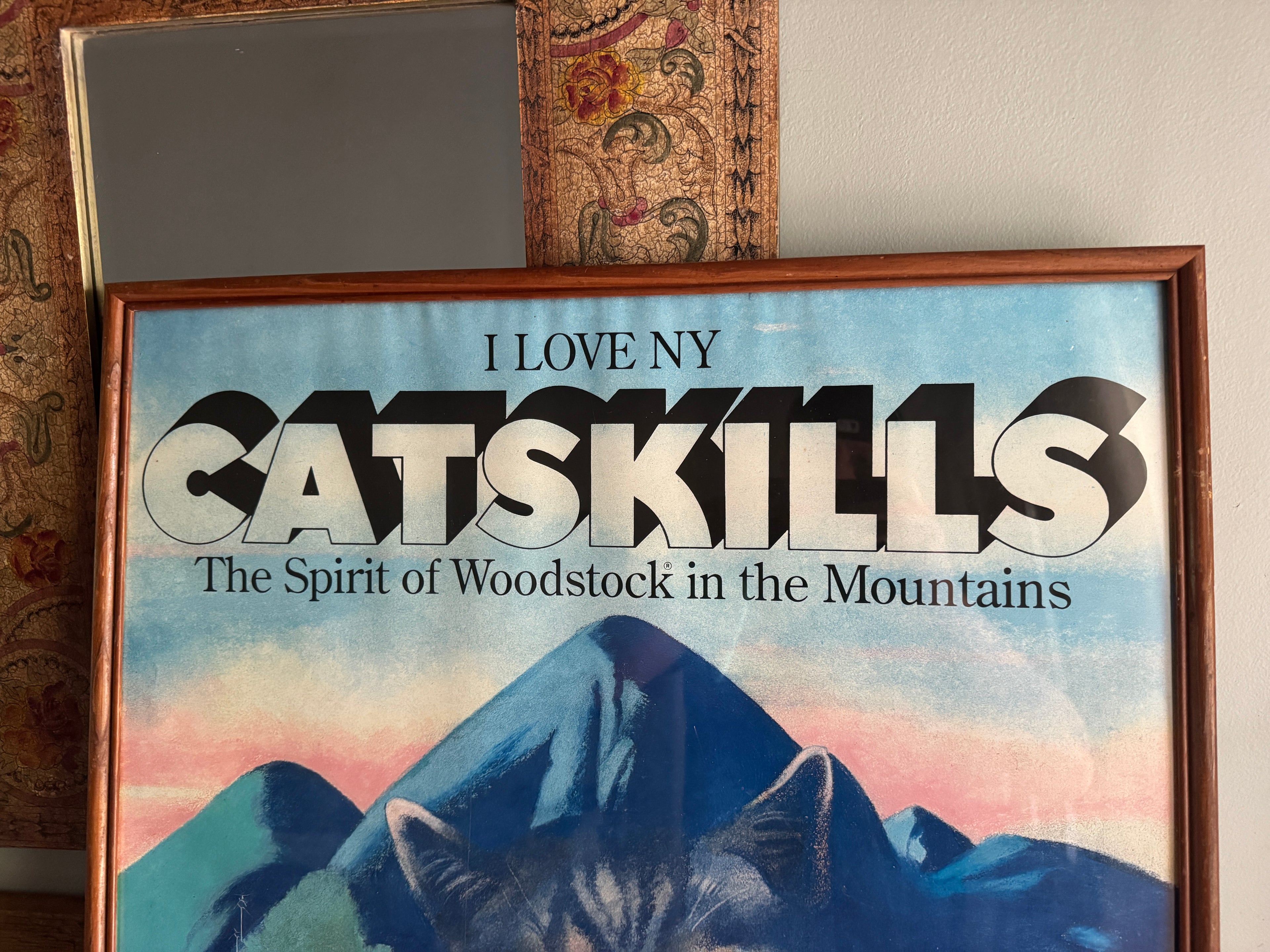 VTG Signed Original Milton Glaser Catskills Poster 1994 Fireworks Fair Festival Perfect (Poster Only)