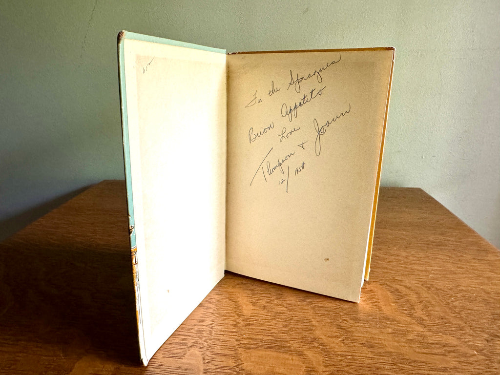1955 "The Italian Cookbook" by Maria Luisa Taglienti by Maria Luisa Taglienti