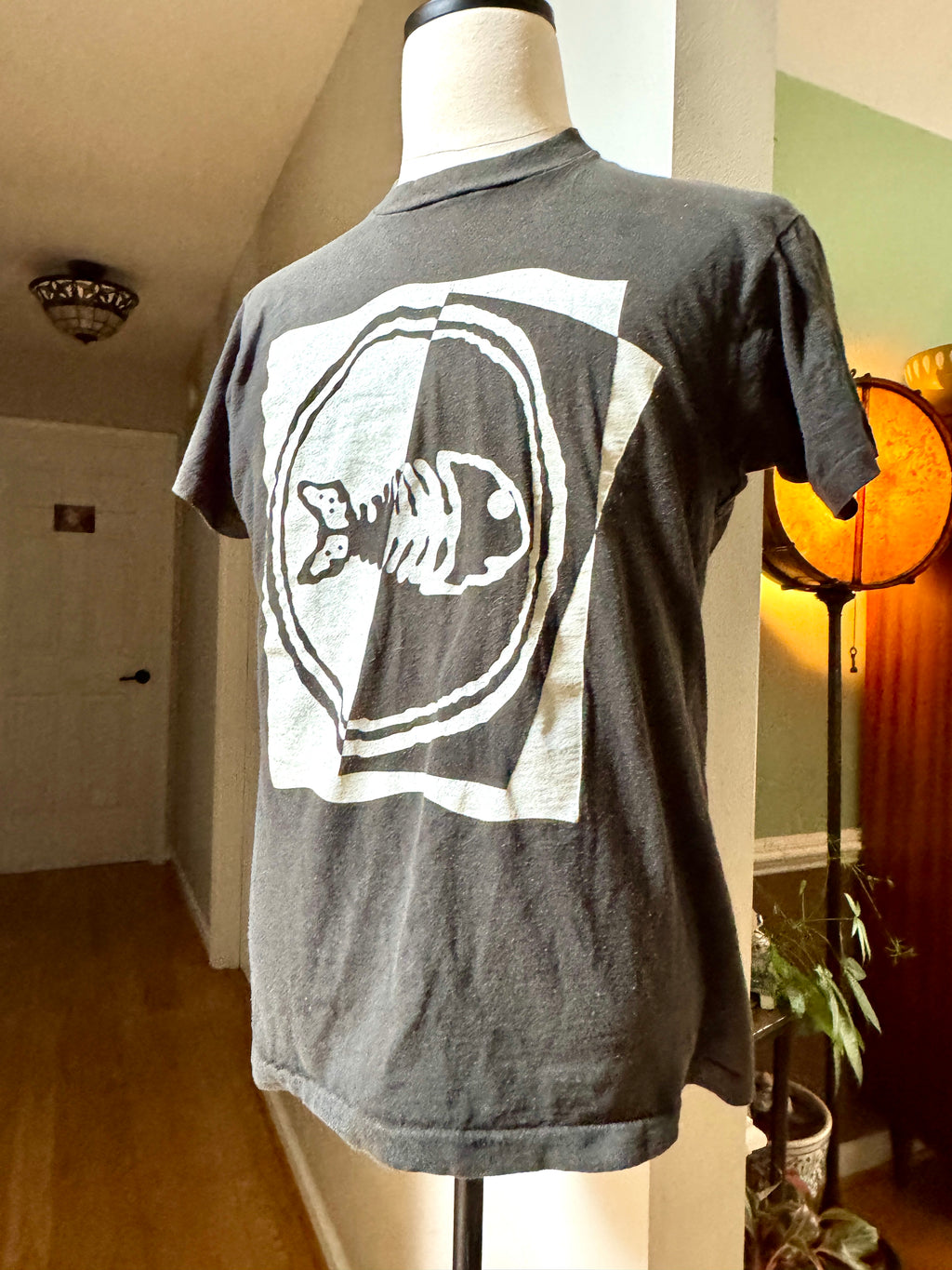 Vtg 80s Fishbone Band Swope Album T Shirt Single Stitch M/L ~ Double Side Graphics