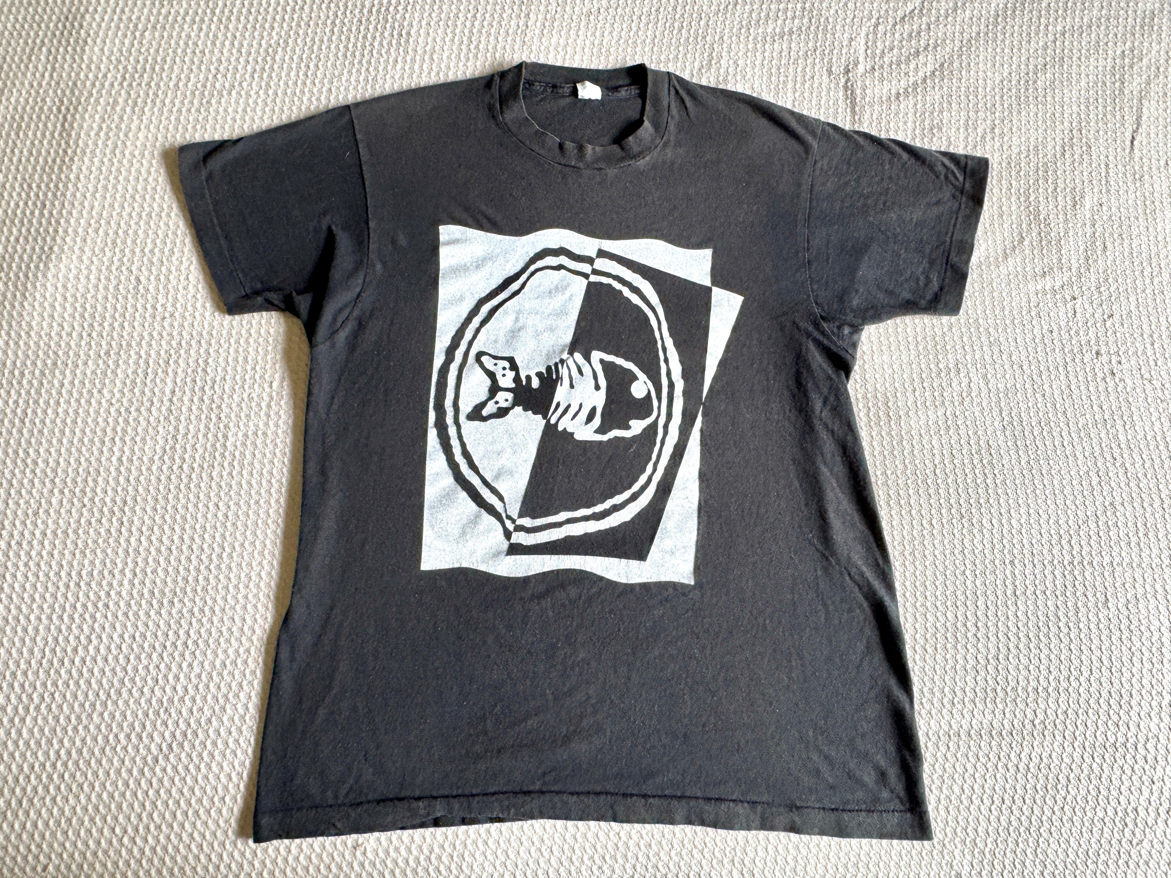 Vtg 80s Fishbone Band Swope Album T Shirt Single Stitch M/L ~ Double Side Graphics