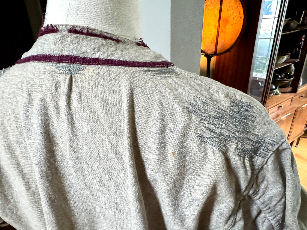1960's Bordertown Military Institute Baseball Jersey ~ Dodge Davis Wool BMI Baseball Jersey