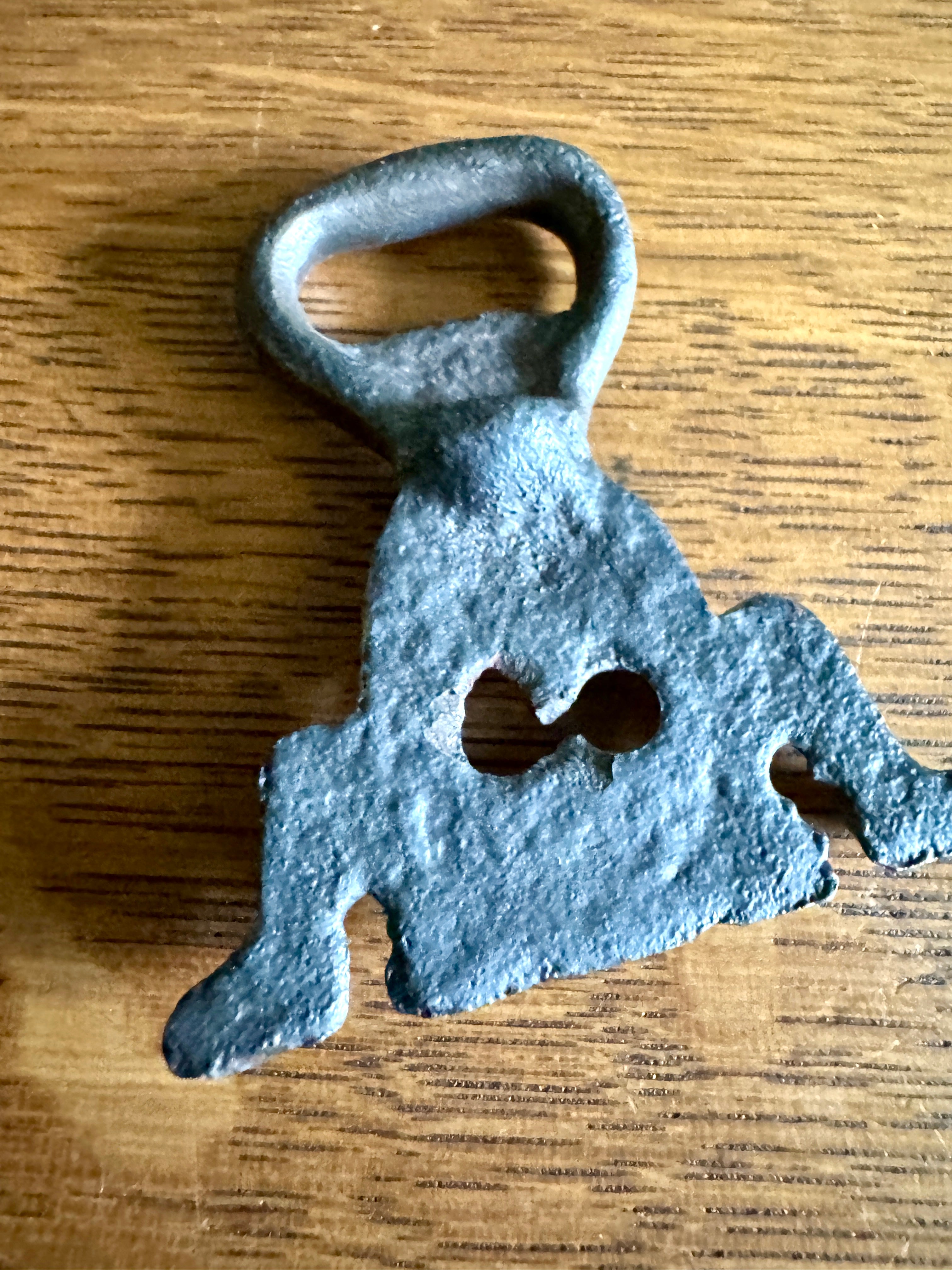 Antique Novelty Cast Iron Erotic Themed Bottle Opener ~ Adult Themed Bottle Opener