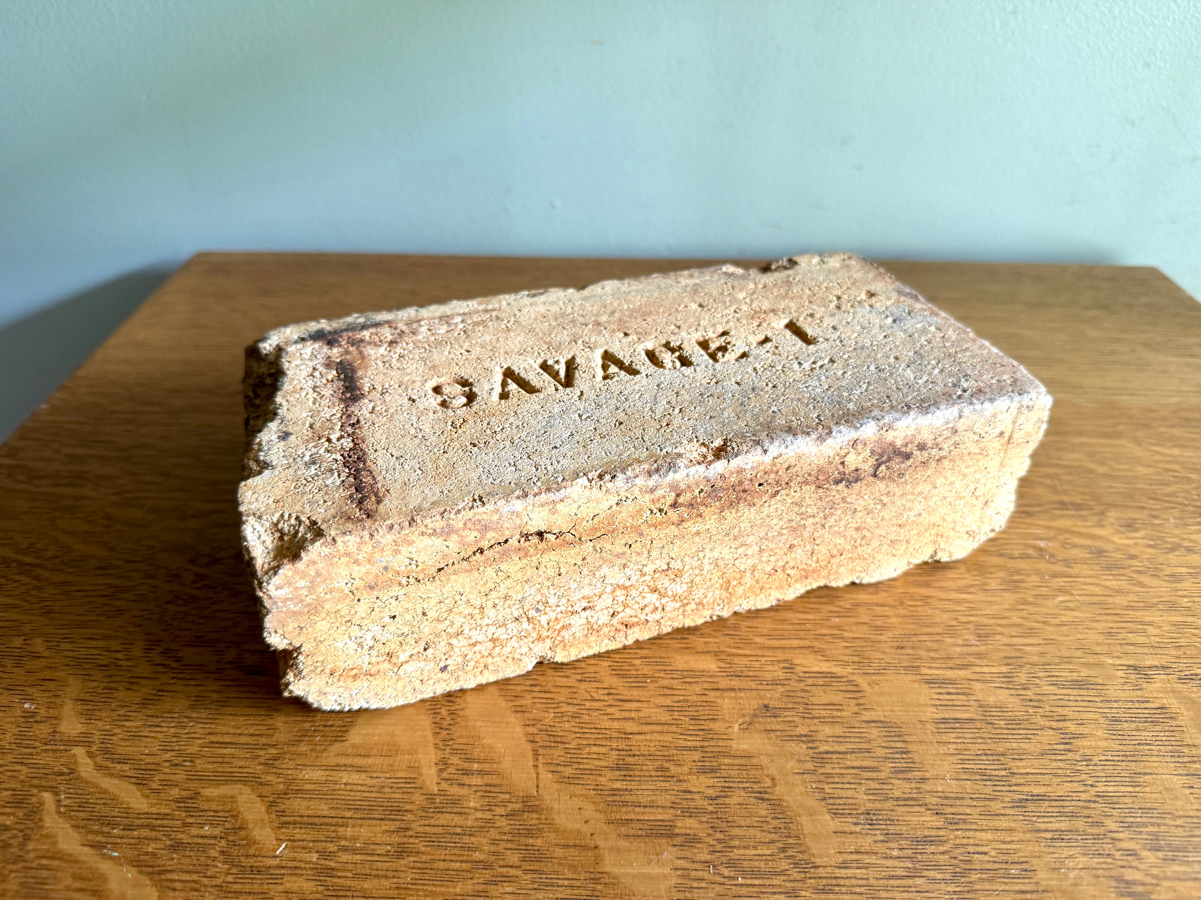 Vtg Savage-1 Fire Brick ~ Savage-1 Fire Brick