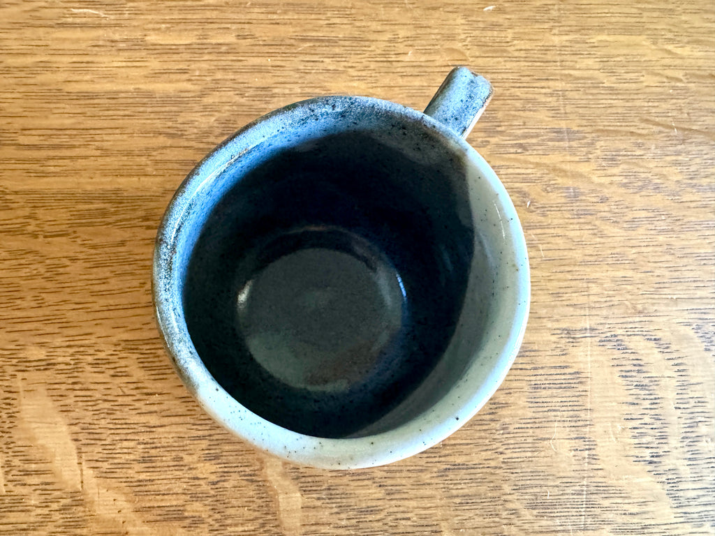 Kutani Yaki(ware) Coffee Mug "Cats In a Sunny Spot" ~ Unique Japanese Cat Coffee Cup