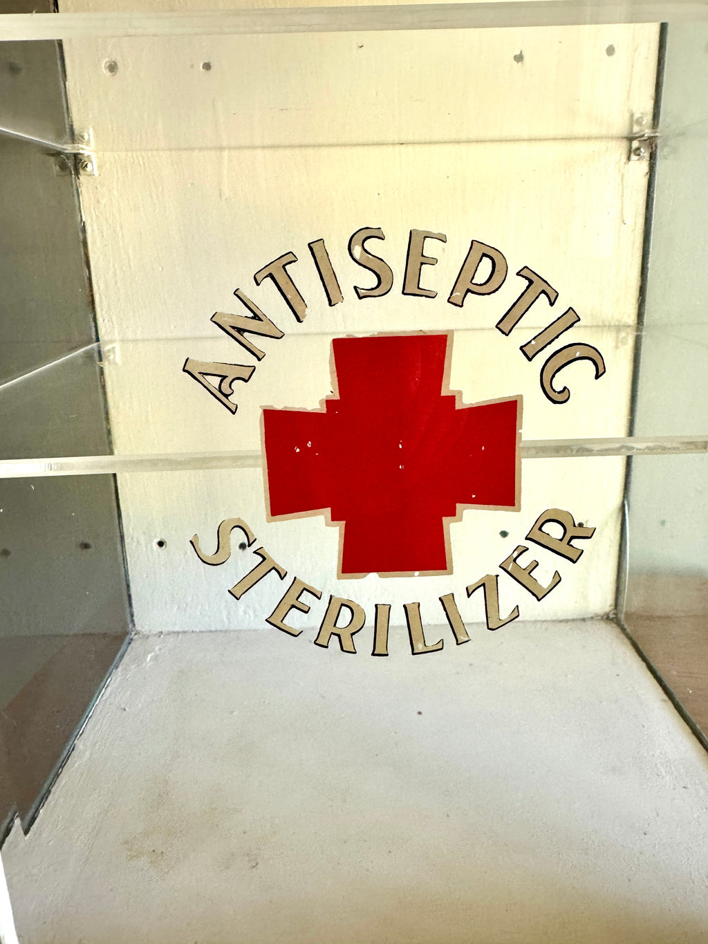 Rare 1930s, "Sterilizer" Cabinet by Emil J. Paidar Company ~ Antiseptic Sterilizer Metal Cabinet