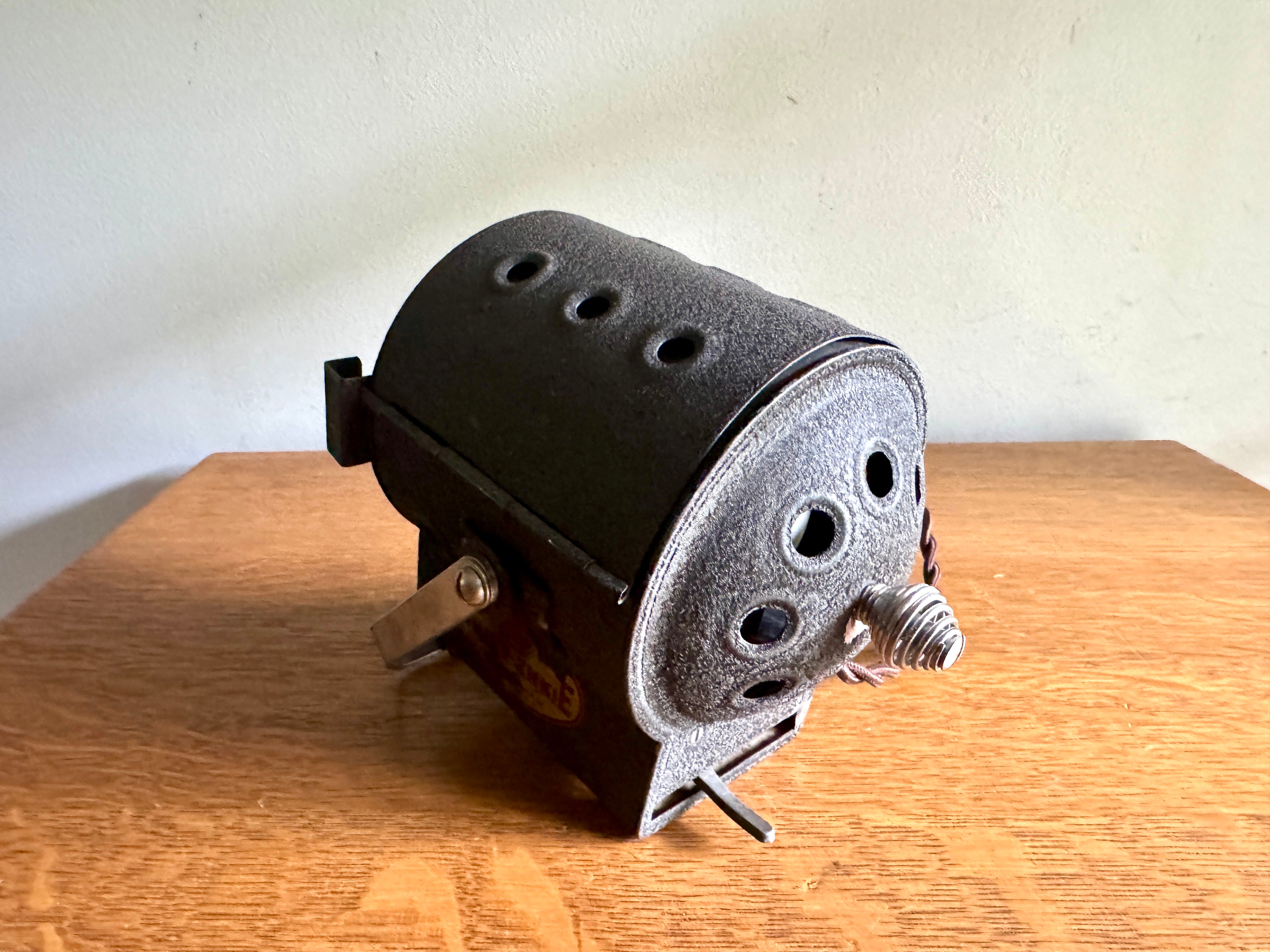 Vtg Dinkie Inkie Stage Spot Light ~ Rewired Repurposed Stage Light
