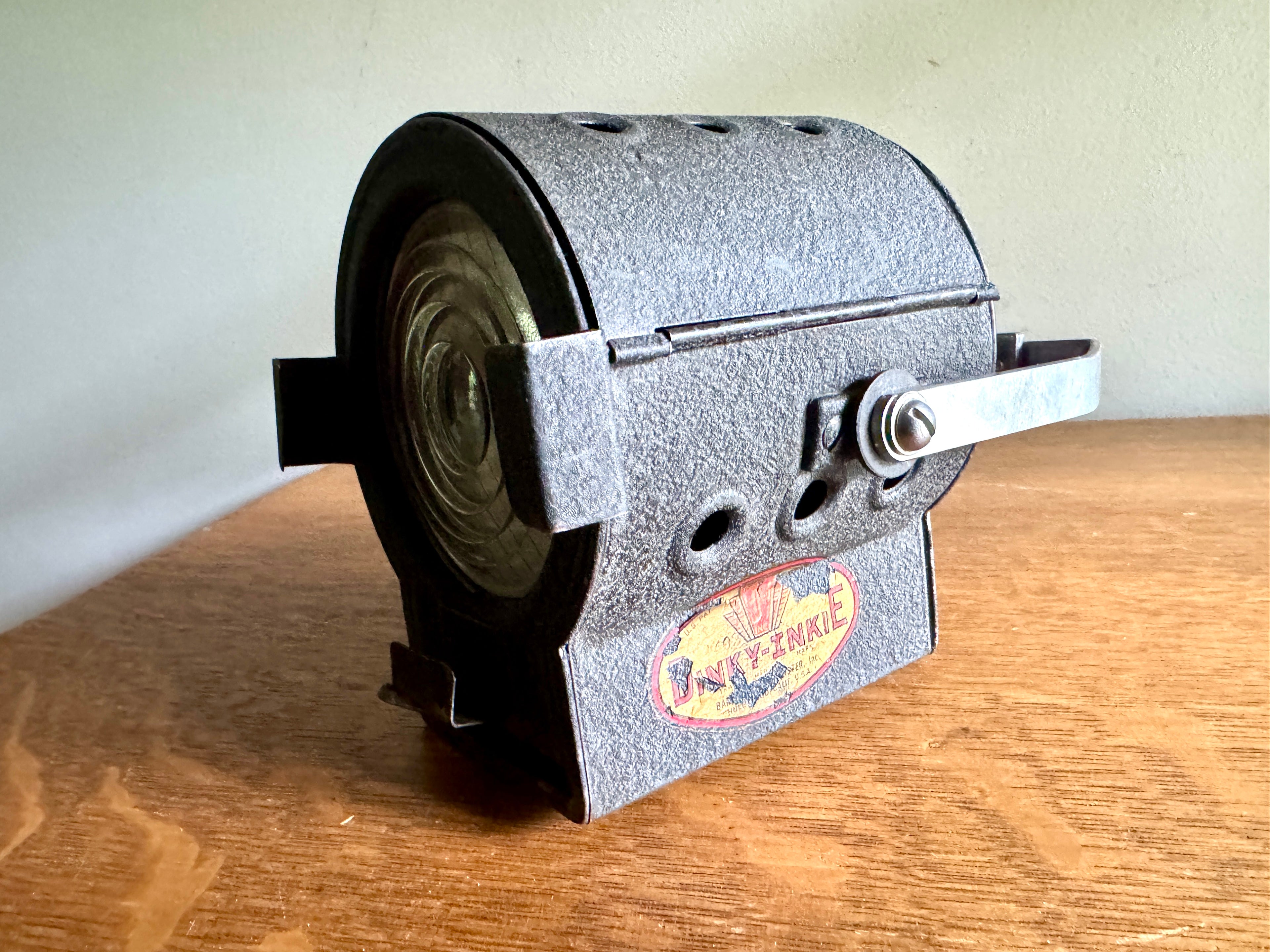 Vtg Dinkie Inkie Stage Spot Light ~ Rewired Repurposed Stage Light