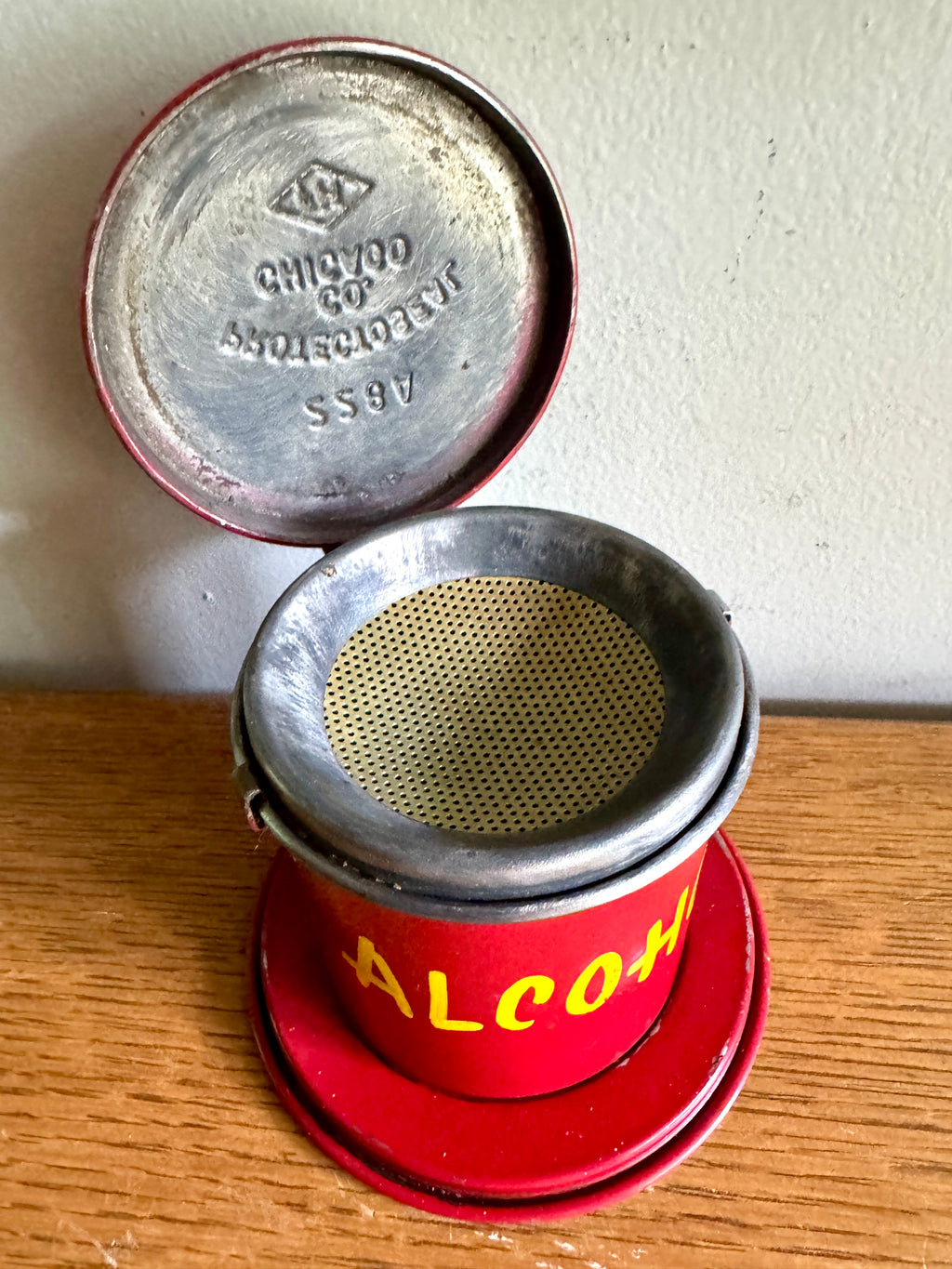 Vtg Protectoseal 228A Miniature Benchtop Parts Washer ~ Protectoseal Chicago Co.