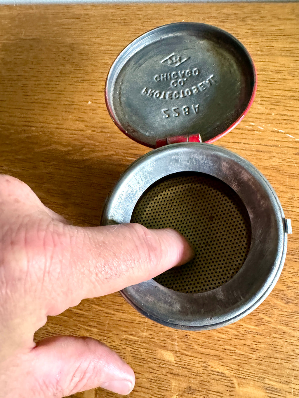 Vtg Protectoseal 228A Miniature Benchtop Parts Washer ~ Protectoseal Chicago Co.