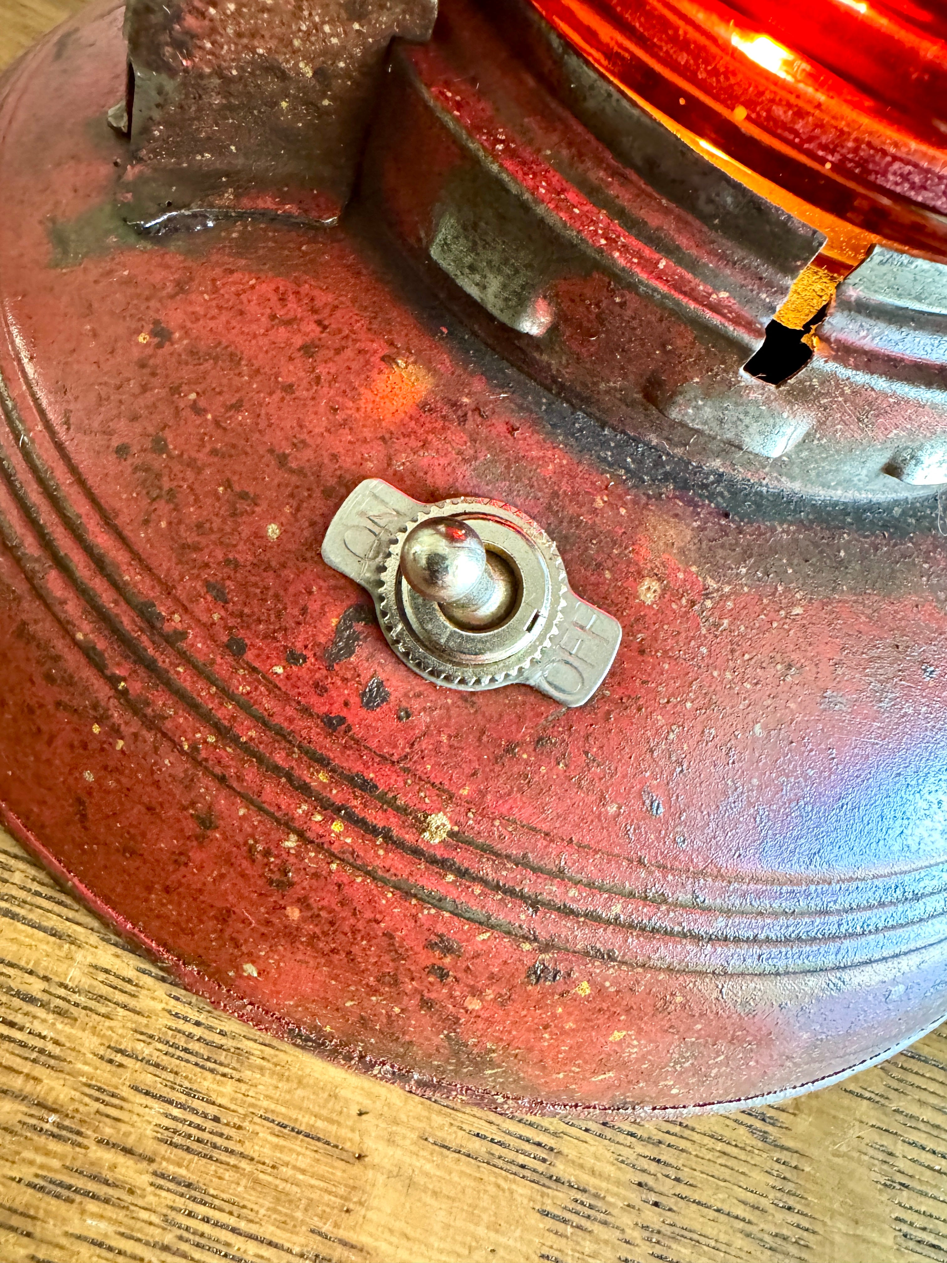 Vtg Dietz No.40 Traffic Gard Electrified Lantern ~ Dietz No.40 Lantern Lamp