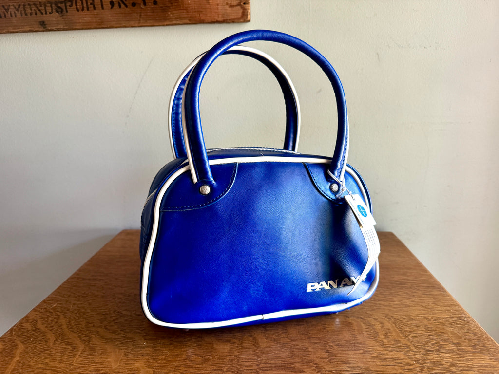 PAN AM "Explorer" Bag ~ Certified Vintage Style ~ Pan Am Blue Hand Bag