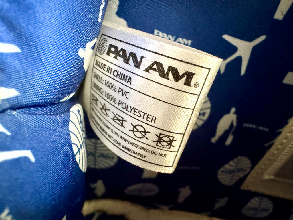 PAN AM "Explorer" Bag ~ Certified Vintage Style ~ Pan Am Blue Hand Bag