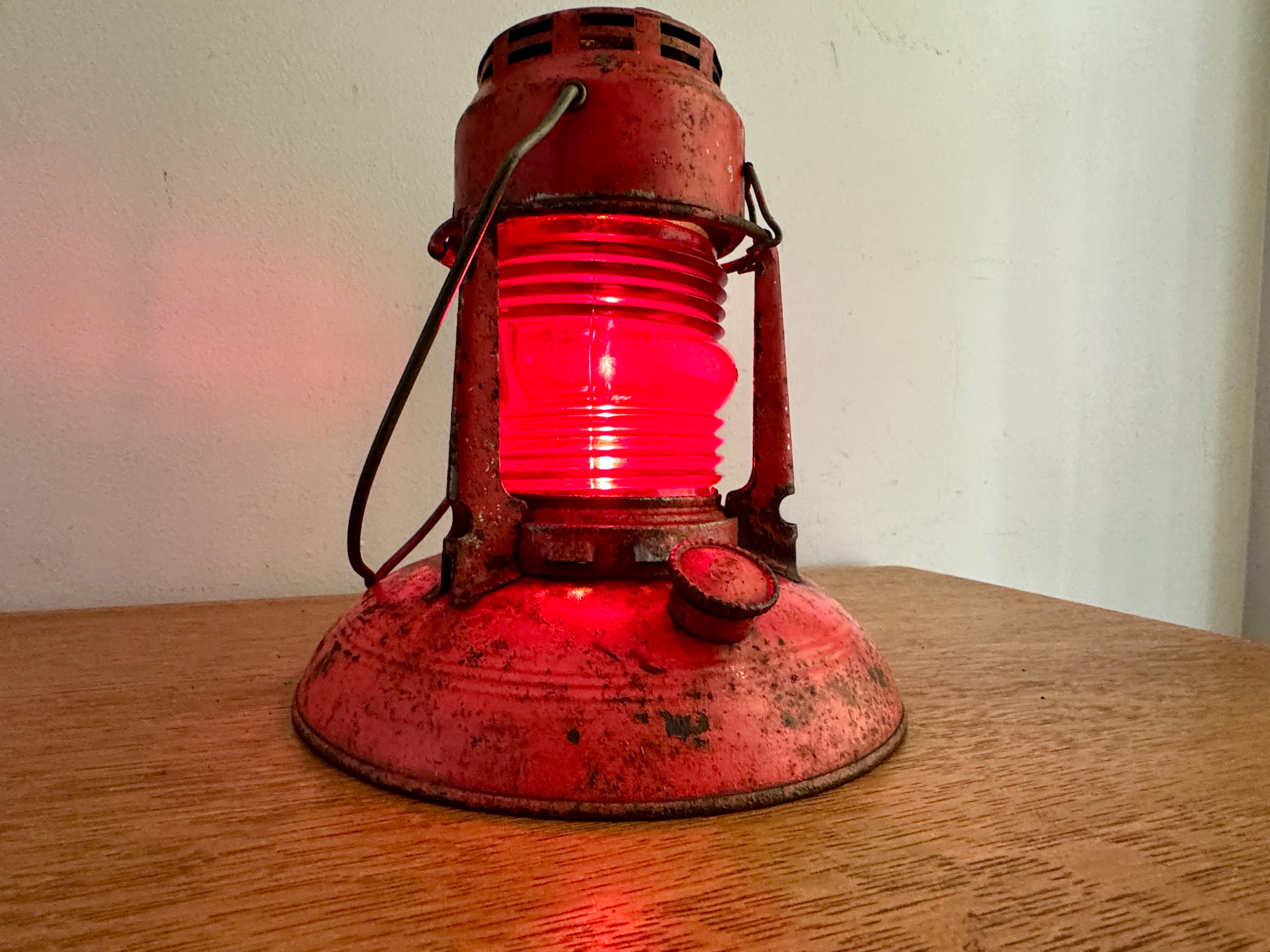 Vtg Dietz No.40 Traffic Gard Electrified Lantern ~ Dietz No.40 Lantern Lamp