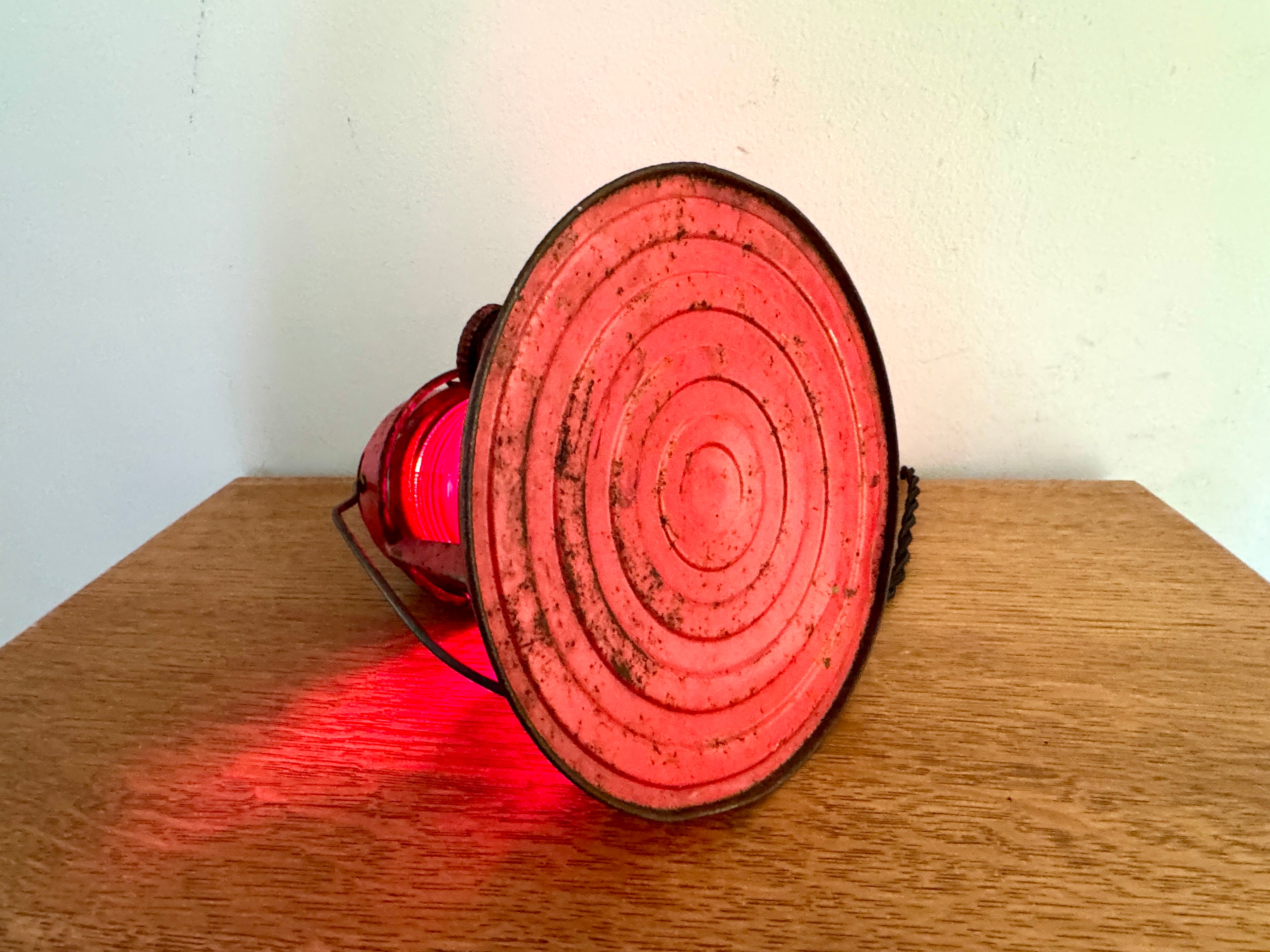 Vtg Dietz No.40 Traffic Gard Electrified Lantern ~ Dietz No.40 Lantern Lamp