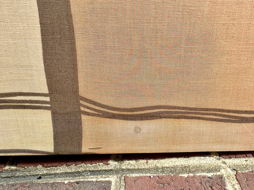 70's Marjatta Seppalla Print on Fabric | Marjatta Tree Art | Fall Tree Art on Fabric | Fabric Wrapped Framed Scandinavian Tree Art