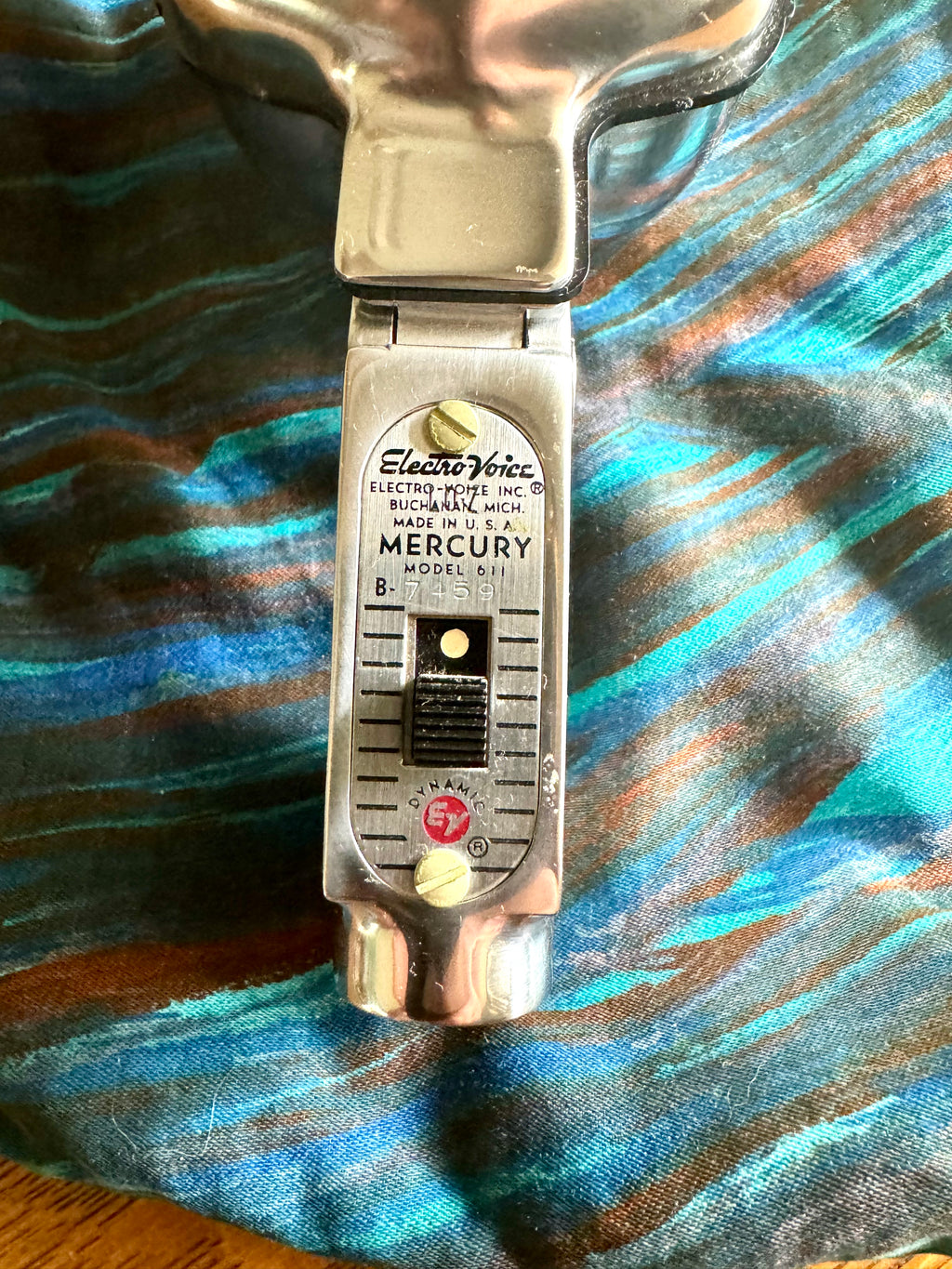 Vintage Elctro-Voice Mercury 611 Dynamic Microphone | MCM Electro voice 611 Microphone in Bag | Dynamic Microphone