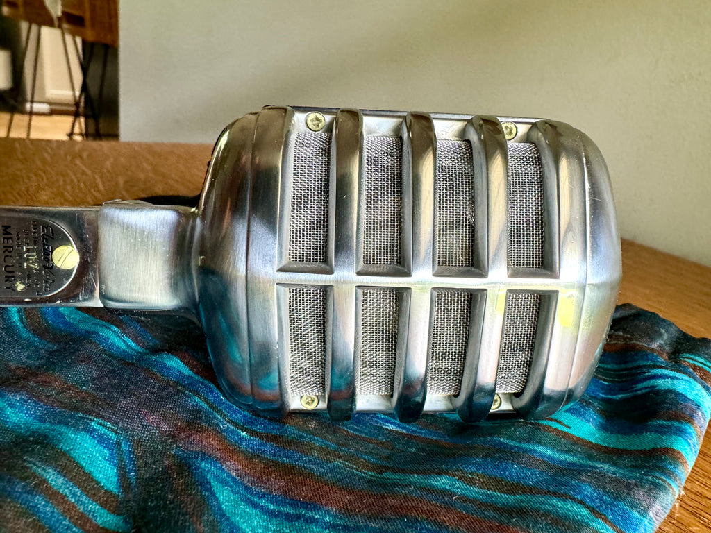 Vintage Elctro-Voice Mercury 611 Dynamic Microphone | MCM Electro voice 611 Microphone in Bag | Dynamic Microphone