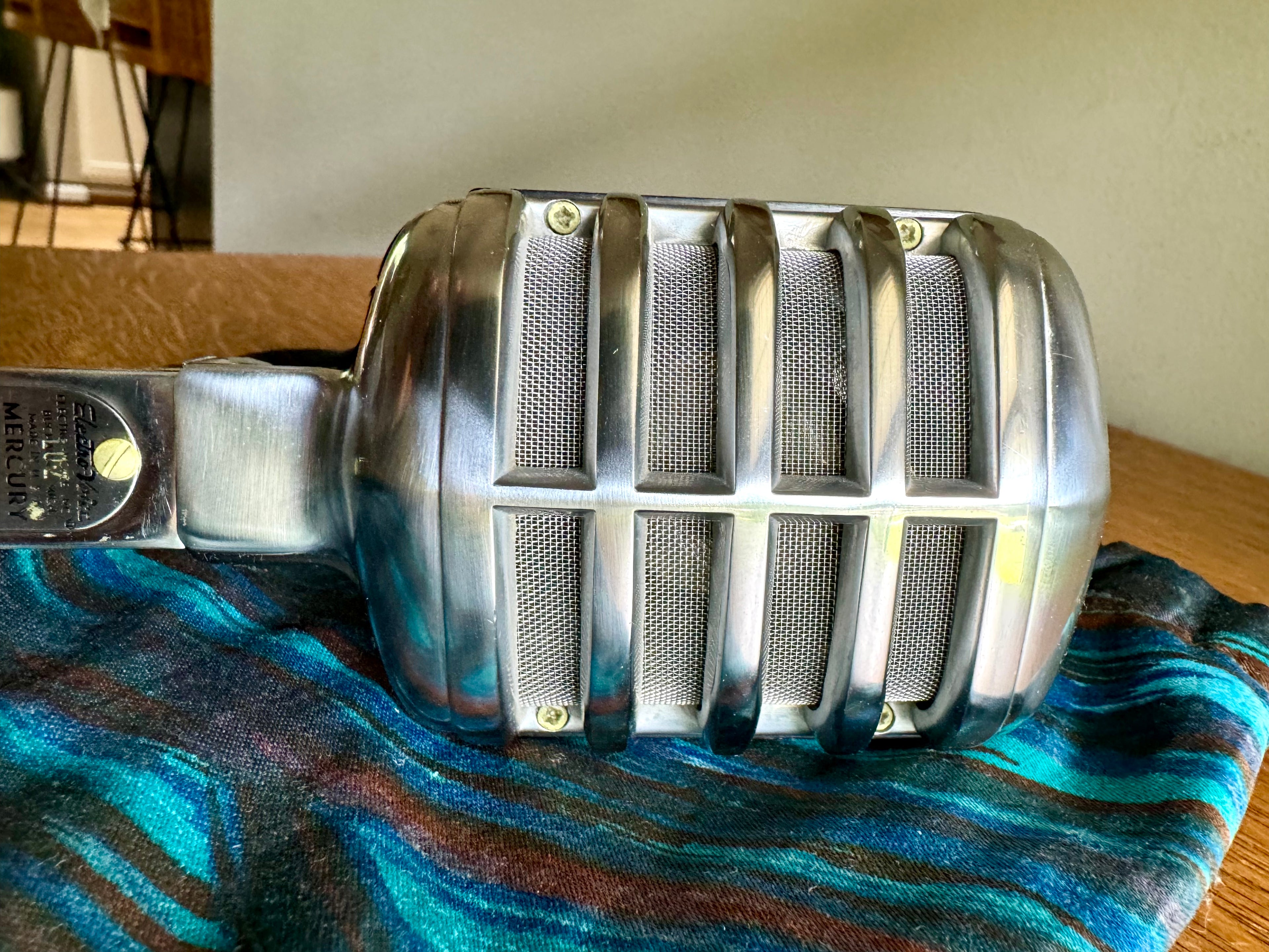 Vintage Elctro-Voice Mercury 611 Dynamic Microphone | MCM Electro voice 611 Microphone in Bag | Dynamic Microphone