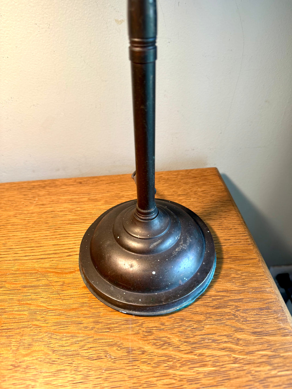 Distressed Faries Gooseneck Table Lamp | Brass Gooseneck Desk Lamp | Adjustable Desk Lamp | Rustic Lamp | Industrial Desk Lamp