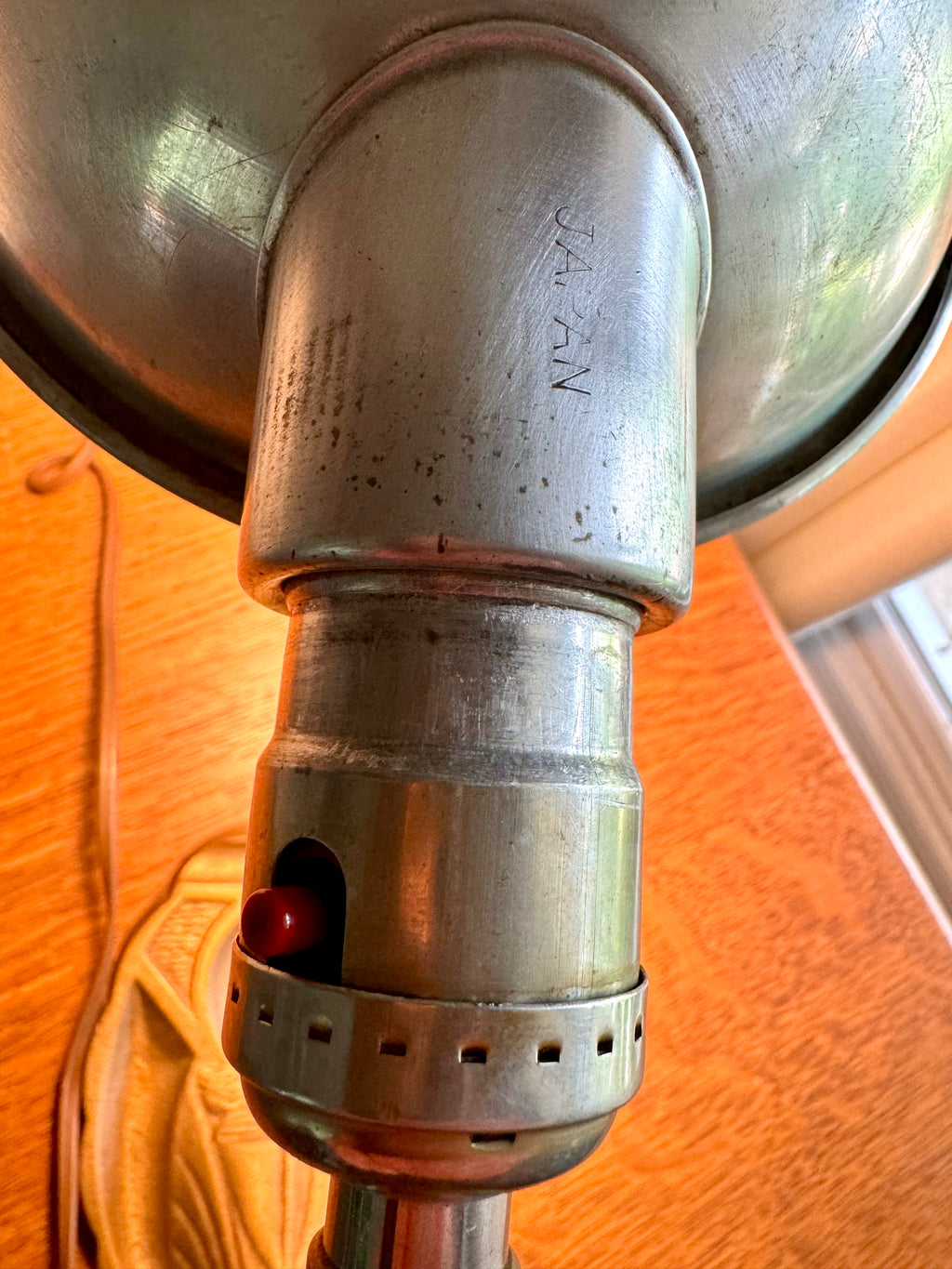 Nautical Themed Gooseneck Lamp | Industrial Adjustable Desk Lamp | Art Deco Nautical Cast Iron Desk Lamp| Distressed Metal Desk Lamp