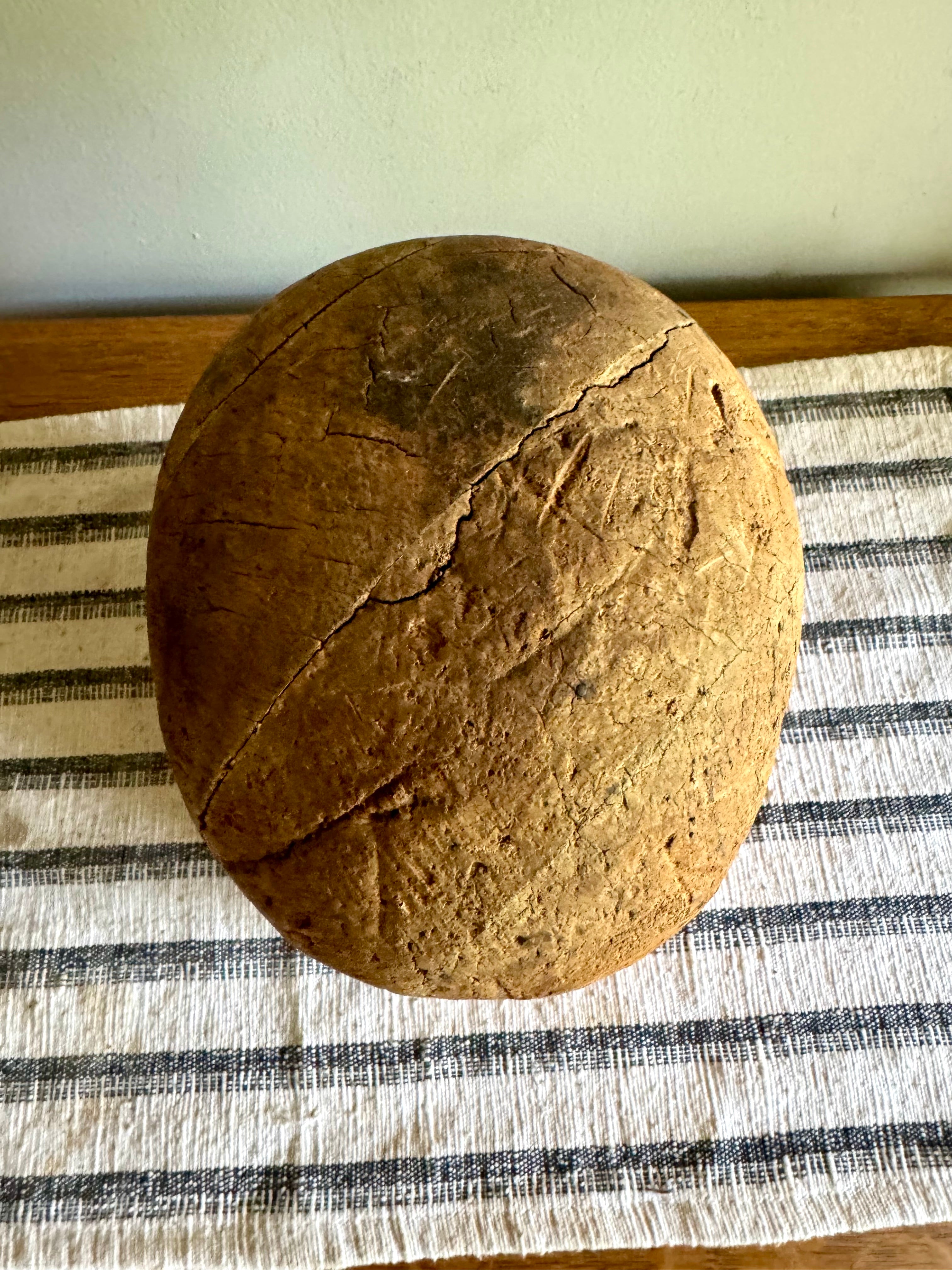 Antique Balsa Millinery Hat Block | Balsa Hat Form | Wood Block Hat Form | Wood Hat Last | Hat Form Stretcher | Millinery Hat Block Tool