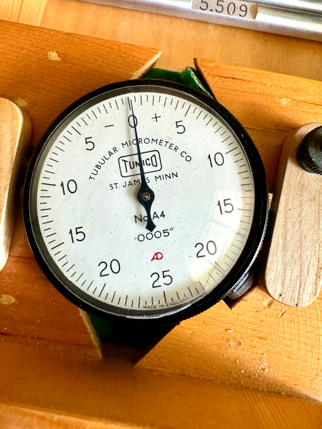 Vintage Tumico Machinist Inside Depth Micrometer Set  l Large Inside Depth Micrometer Set | Tumico Machinist Tool Set | Machinist Depth Set