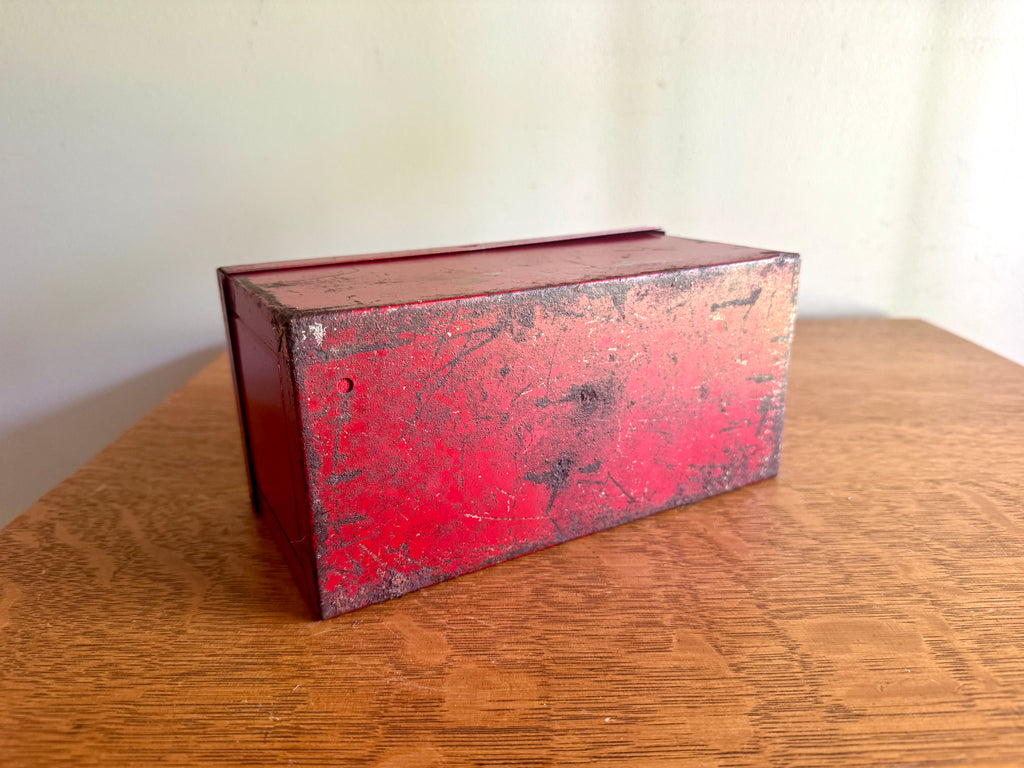 Vintage Miro-Flare 118BF Roadside Auto Safety Reflector Kit in Metal Box